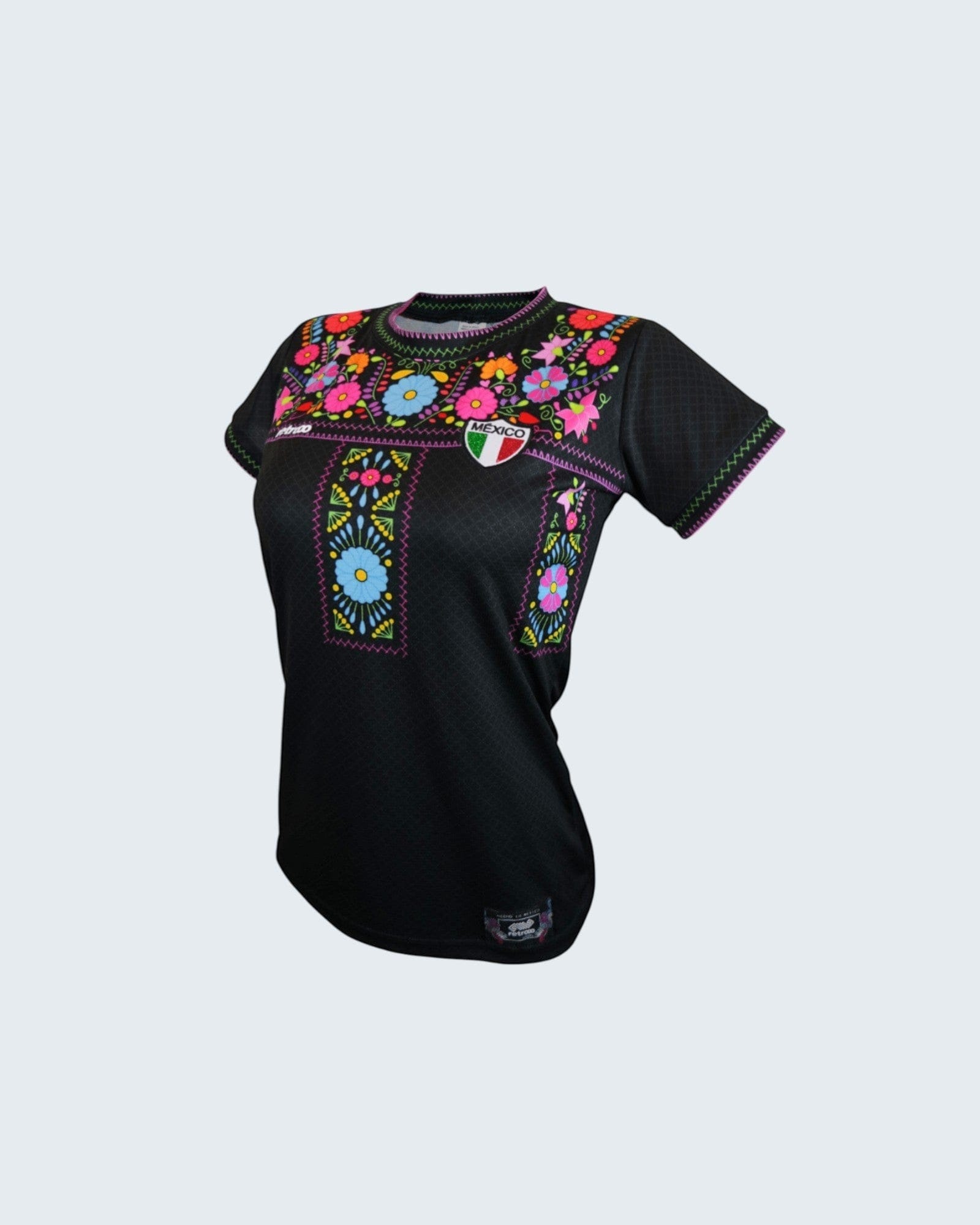 Retroooclothes Jersey Jersey Retrooo México Adelitas Negro