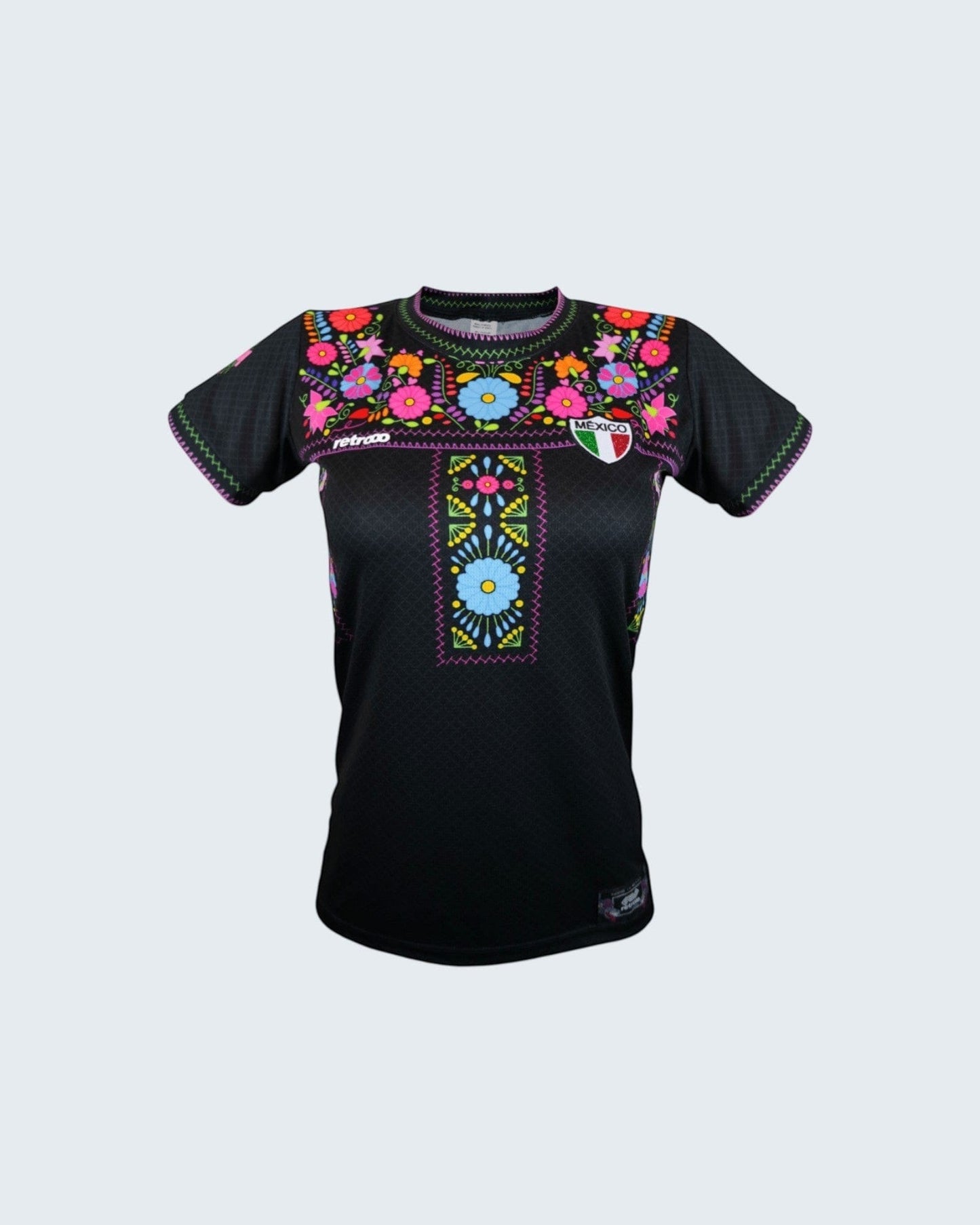 Retroooclothes Jersey Jersey Retrooo México Adelitas Negro