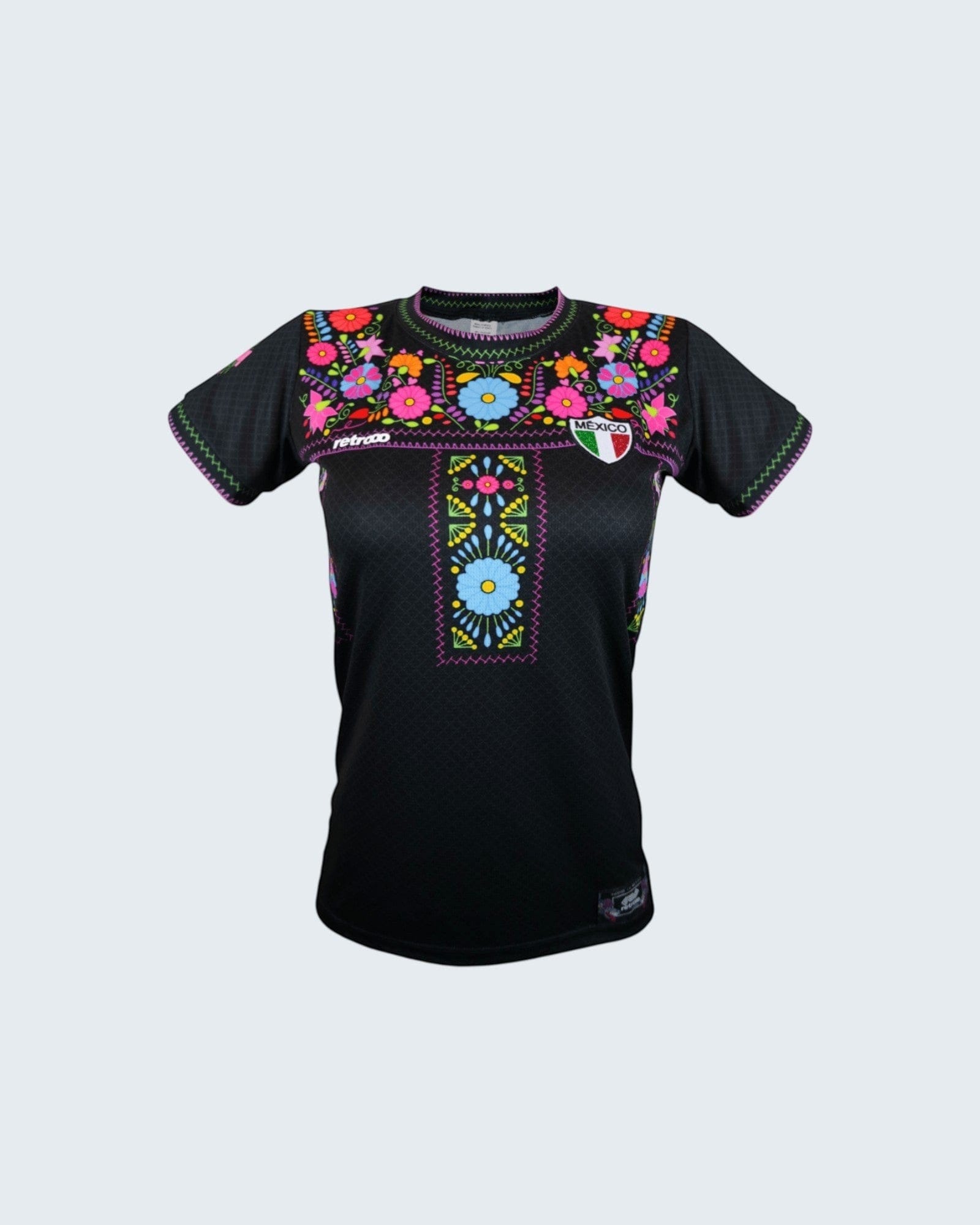 Retroooclothes Jersey Jersey Retrooo México Adelitas Negro