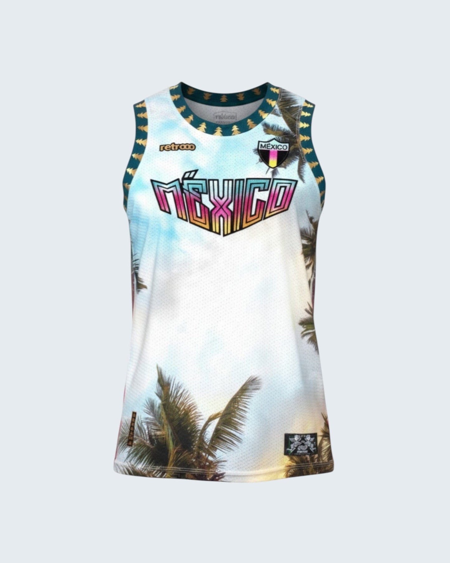 Retroooclothes Jersey Jersey Retrooo México Amanecer Tulum Urbano Basketball