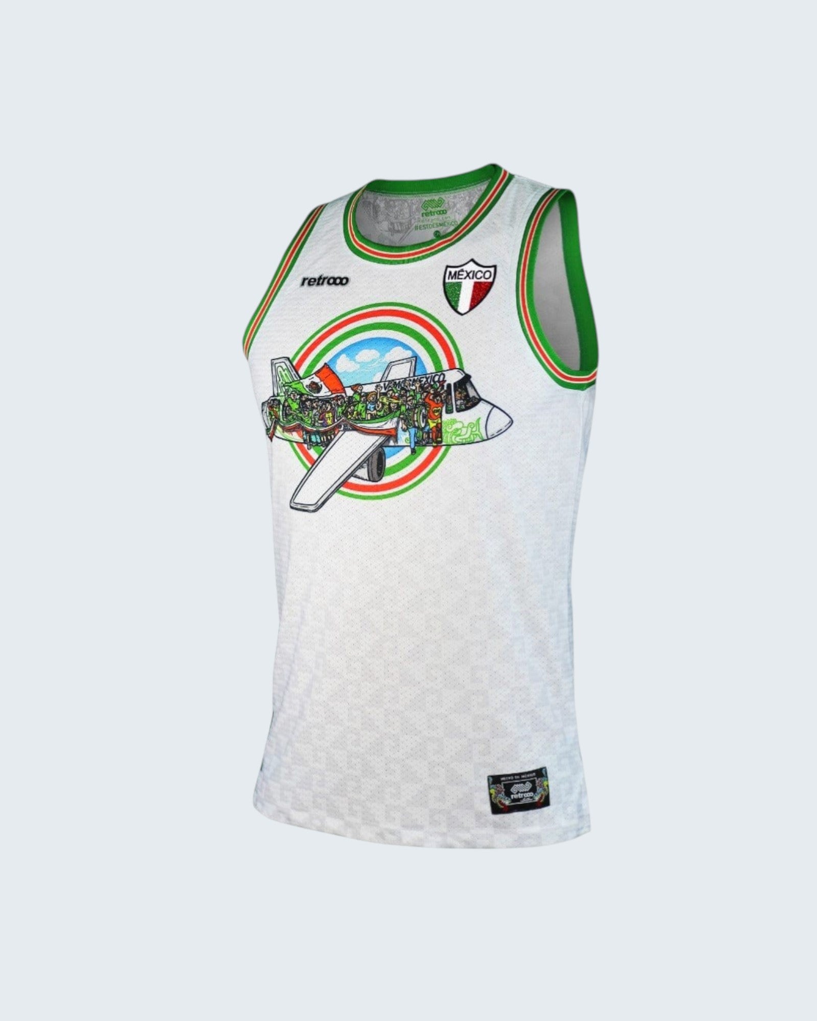 Retroooclothes Jersey Jersey Retrooo México Banda Viajera Urbano Bkb