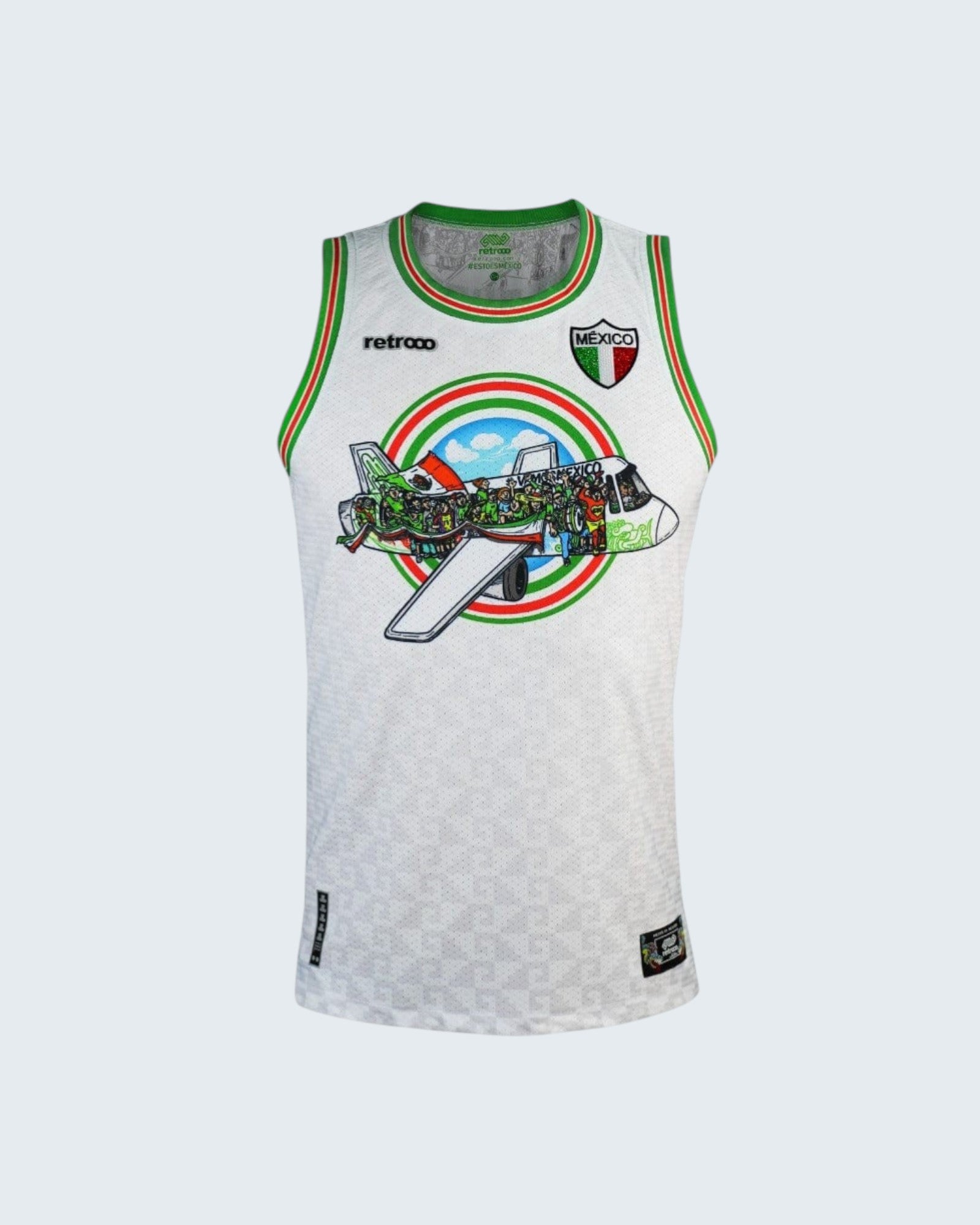 Retroooclothes Jersey Jersey Retrooo México Banda Viajera Urbano Bkb