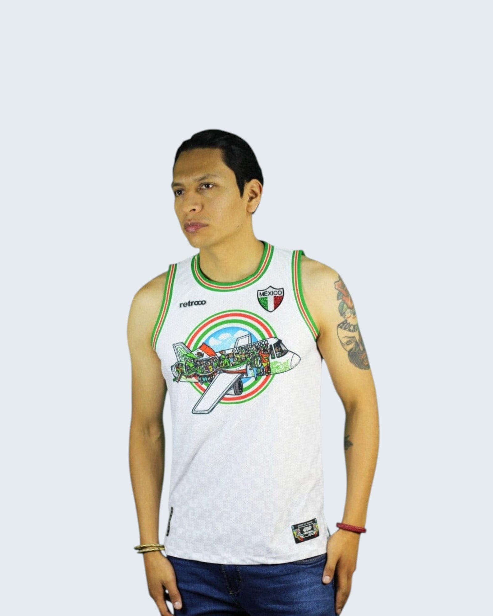 Retroooclothes Jersey Jersey Retrooo México Banda Viajera Urbano Bkb