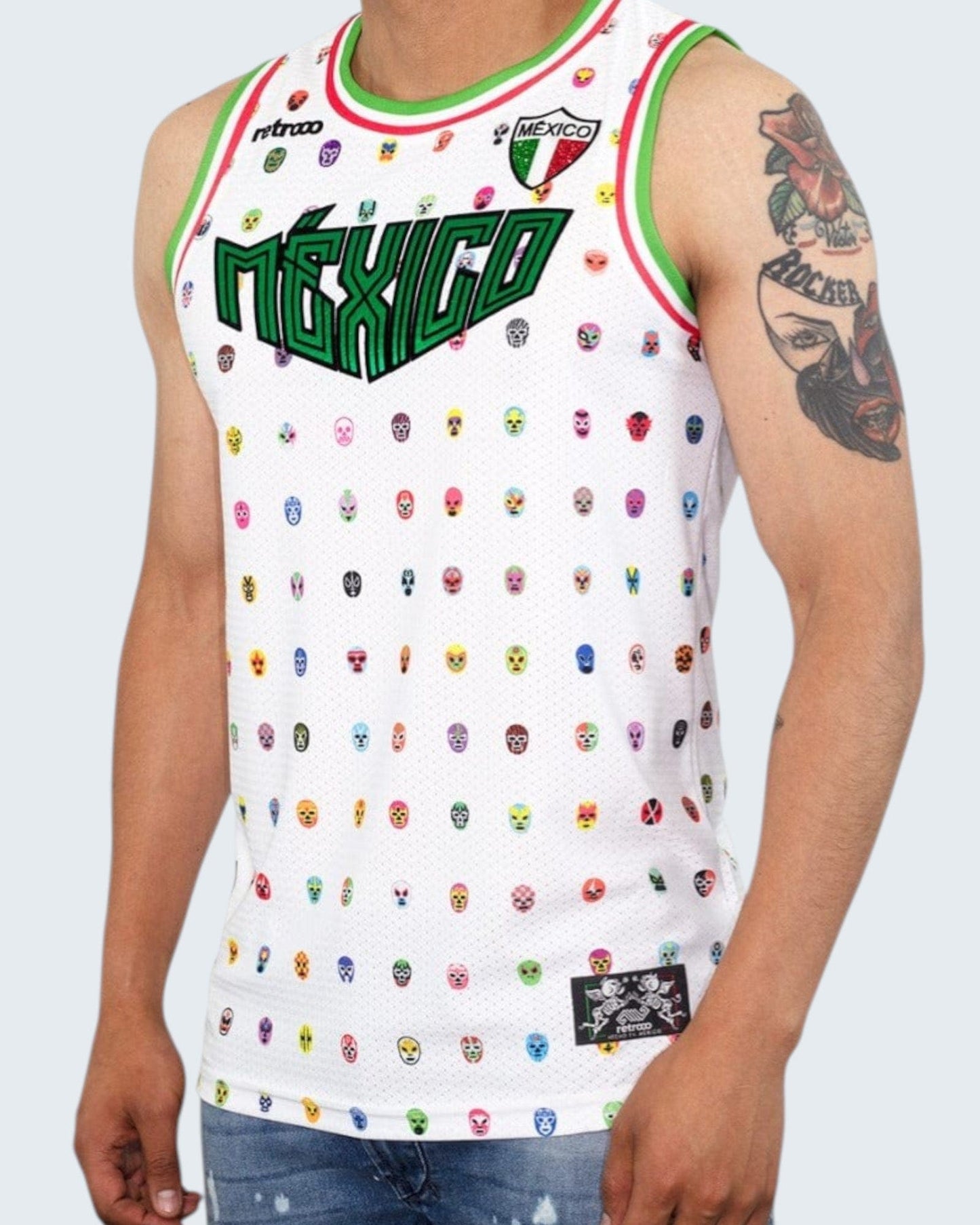 Retroooclothes Jersey Jersey Retrooo México Bkb Mascaritas Luchadores
