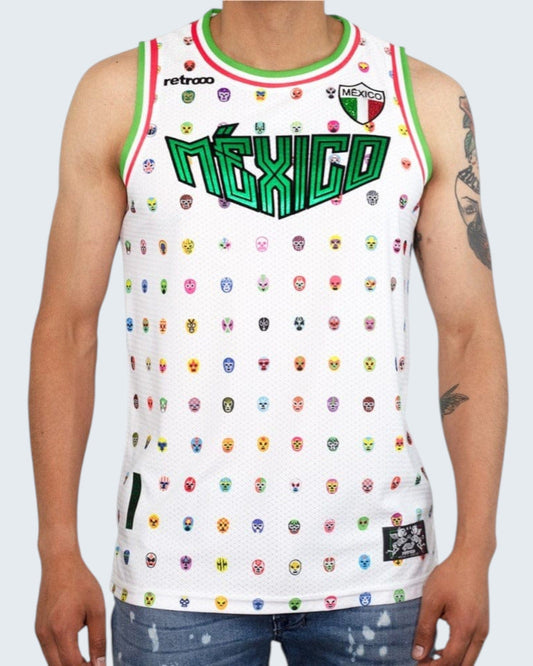 Retroooclothes Jersey Jersey Retrooo México Bkb Mascaritas Luchadores