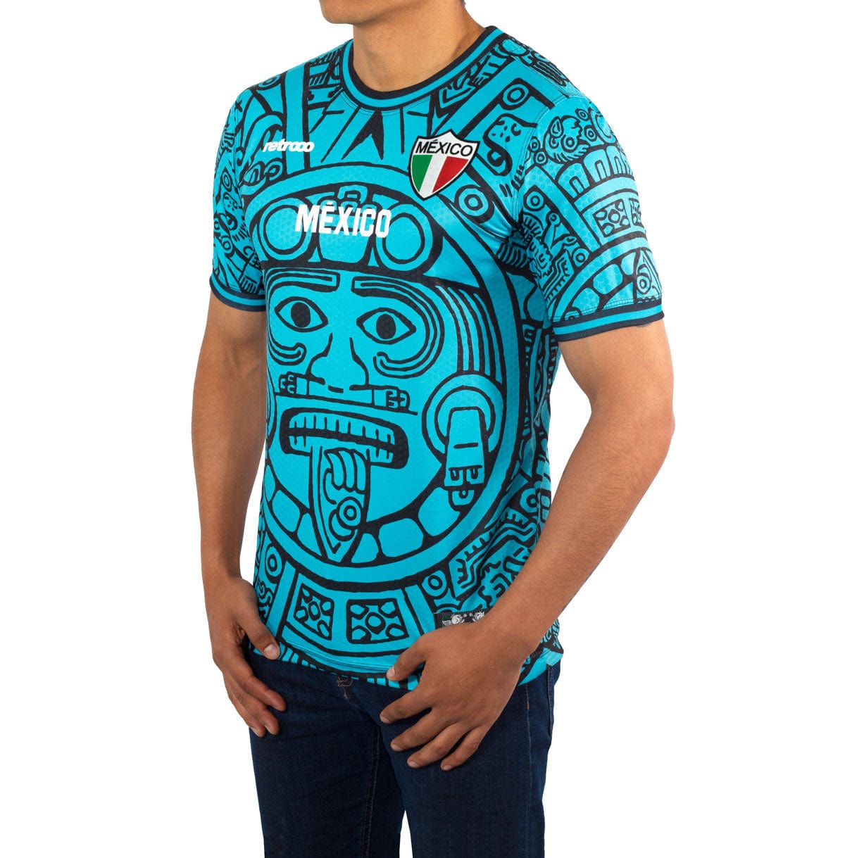Retroooclothes Jersey Jersey Retrooo México Calendario Azteca