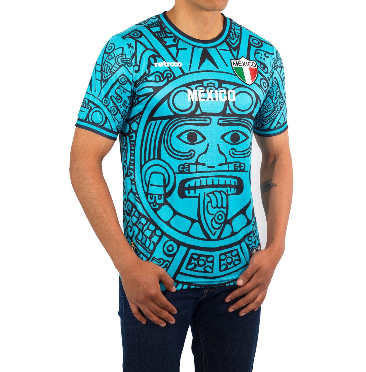 Retroooclothes Jersey Jersey Retrooo México Calendario Azteca