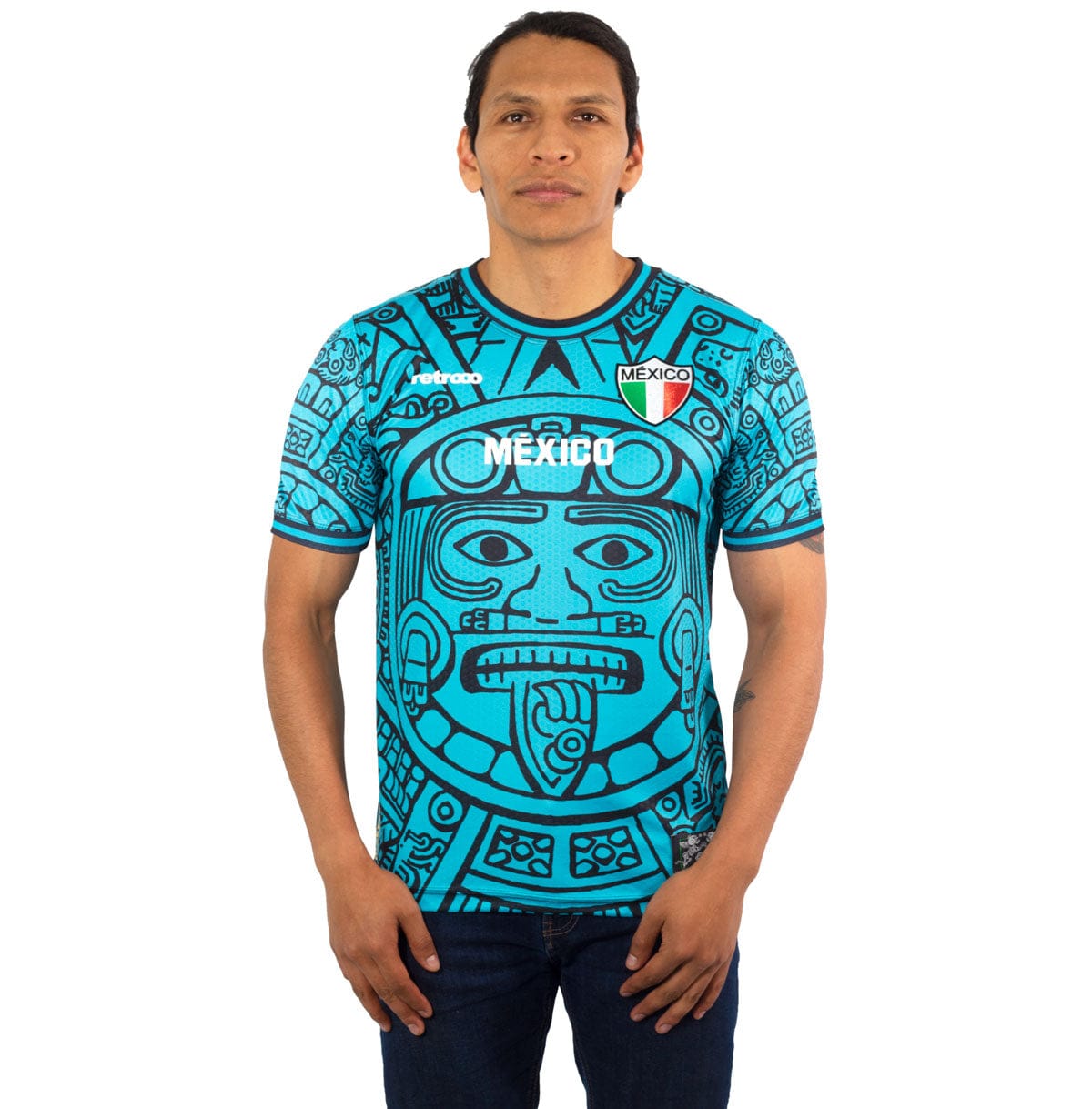 Retroooclothes Jersey Jersey Retrooo México Calendario Azteca