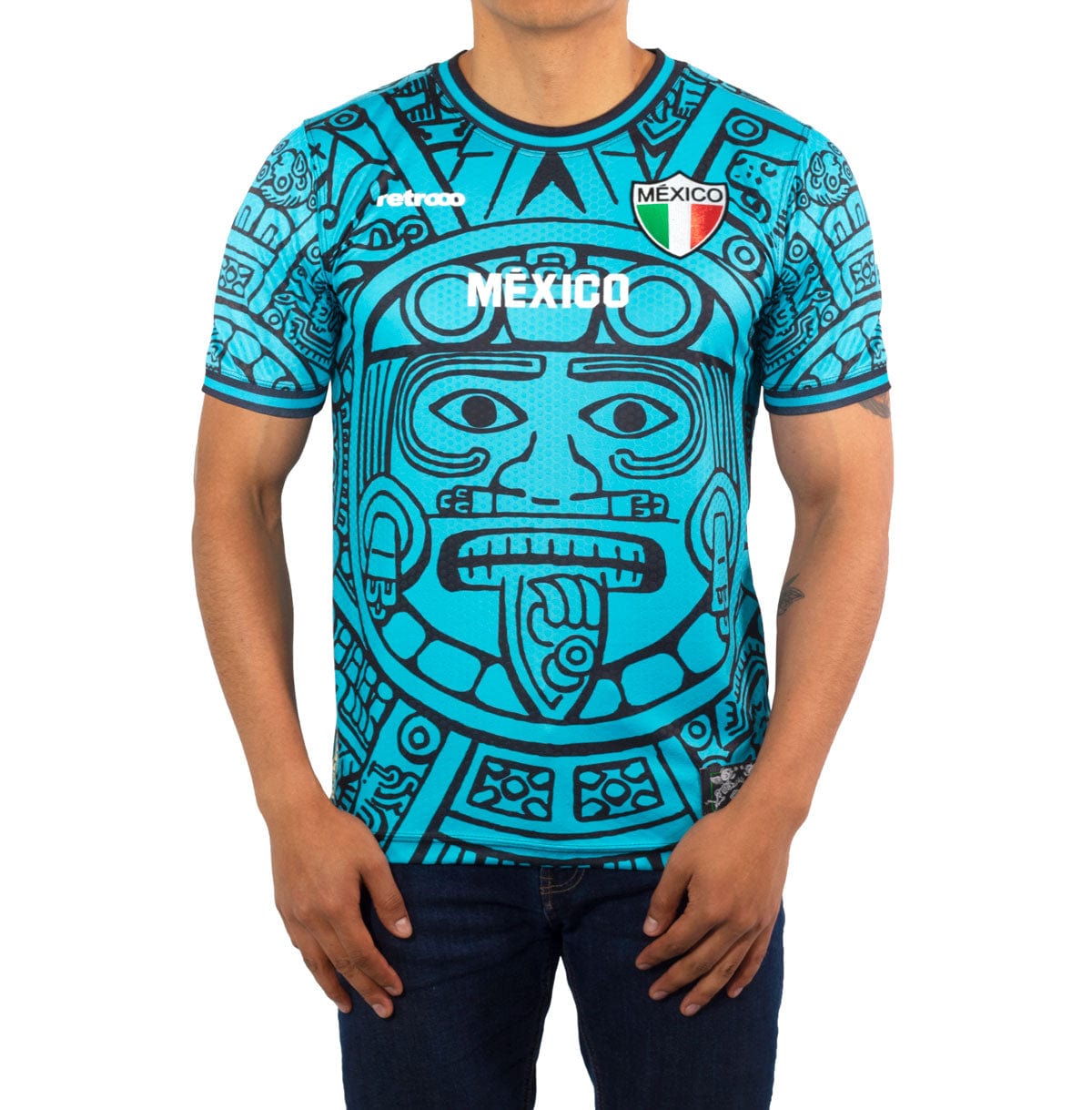 Retroooclothes Jersey Jersey Retrooo México Calendario Azteca