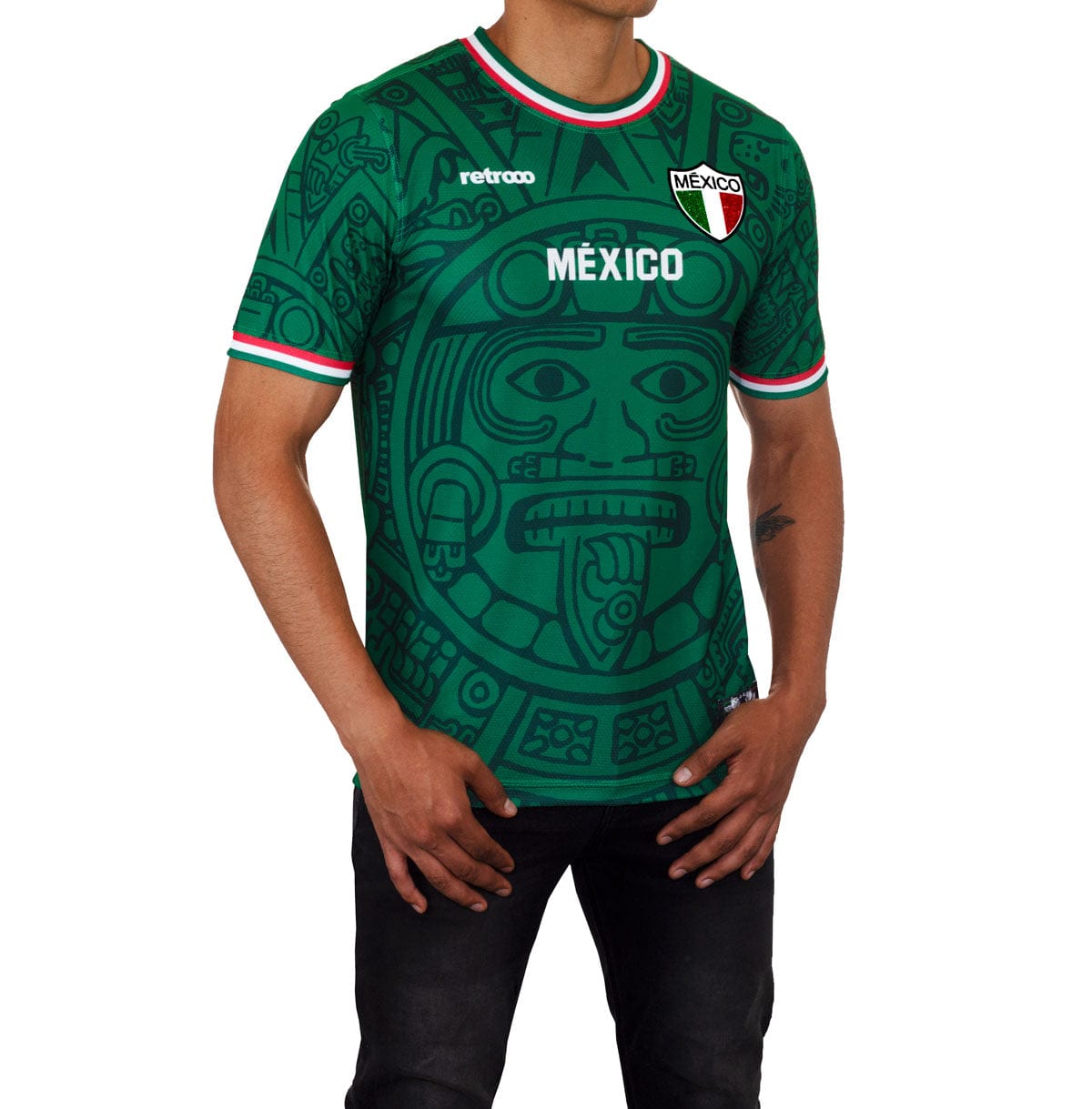 Retroooclothes Jersey Jersey Retrooo México Calendario Azteca