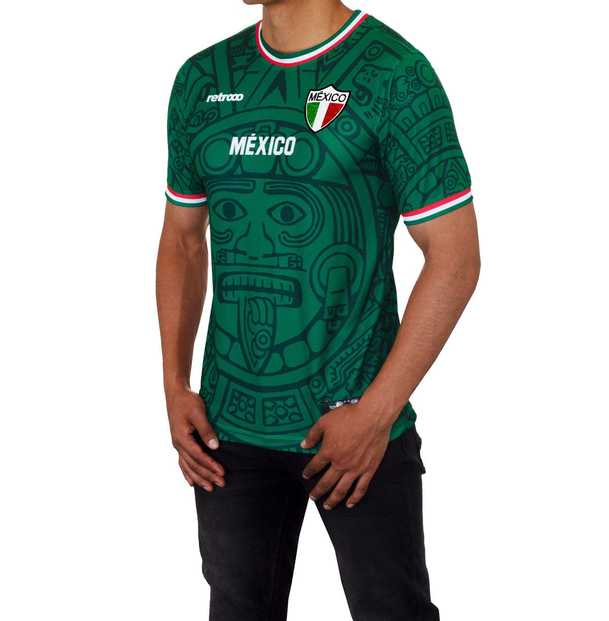 Retroooclothes Jersey Jersey Retrooo México Calendario Azteca