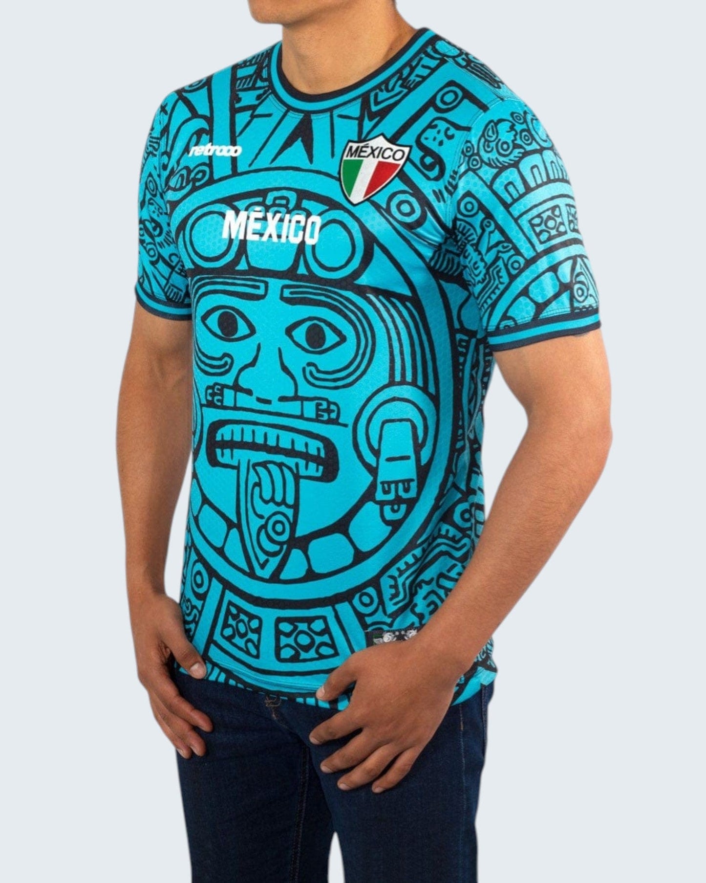 Retroooclothes Jersey Jersey Retrooo México Calendario Azteca