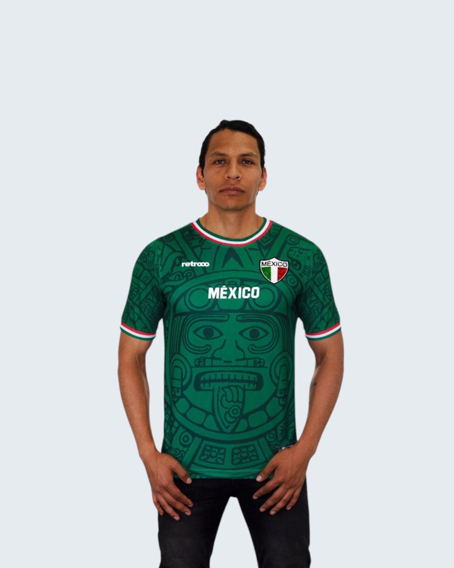 Retroooclothes Jersey Jersey Retrooo México Calendario Azteca
