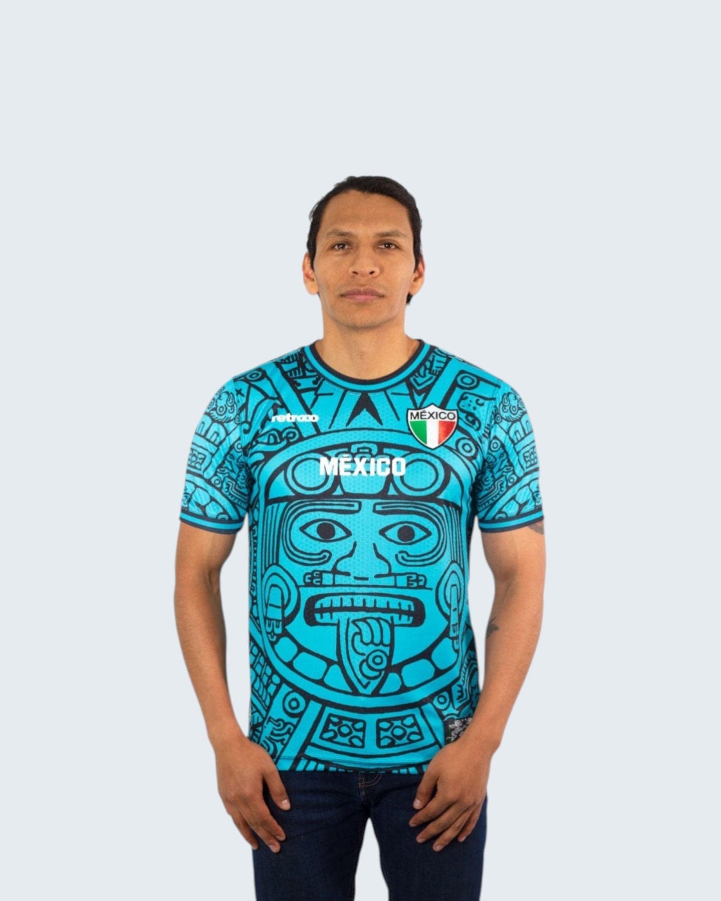 Retroooclothes Jersey Jersey Retrooo México Calendario Azteca