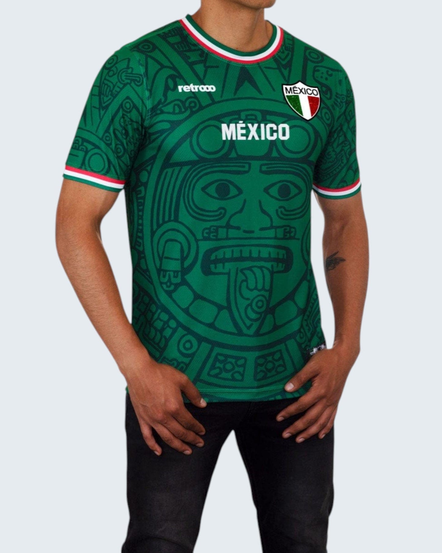 Retroooclothes Jersey Jersey Retrooo México Calendario Azteca