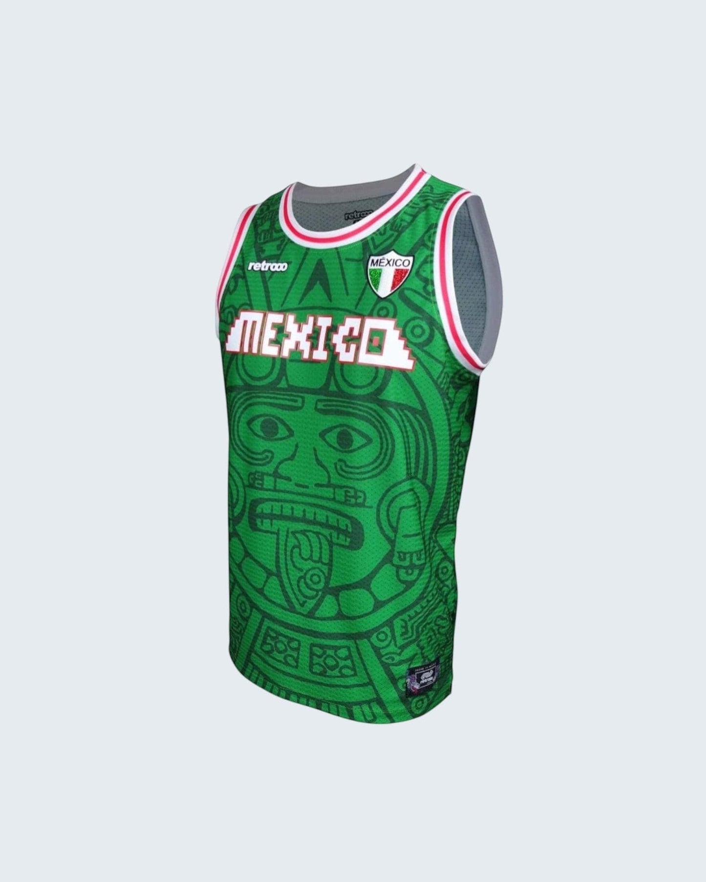 Retroooclothes Jersey Jersey Retrooo México Calendario Azteca Urbano Bkb