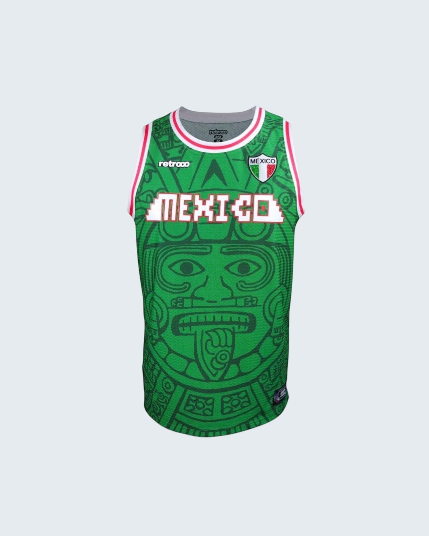 Retroooclothes Jersey Jersey Retrooo México Calendario Azteca Urbano Bkb