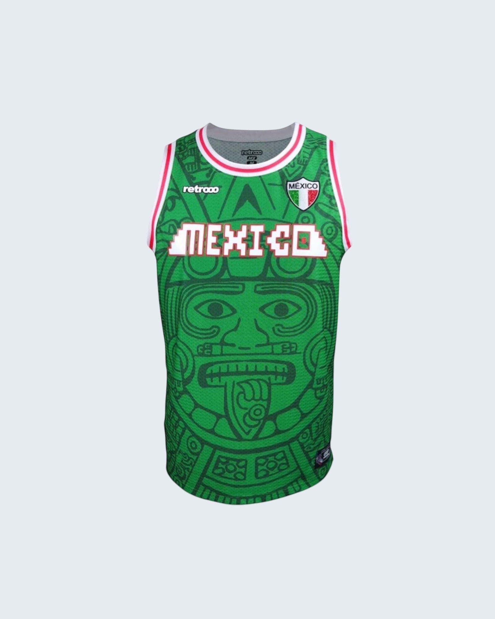 Retroooclothes Jersey Jersey Retrooo México Calendario Azteca Urbano Bkb