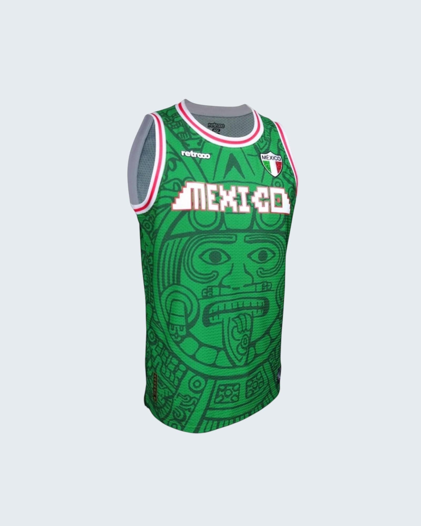 Retroooclothes Jersey Jersey Retrooo México Calendario Azteca Urbano Bkb