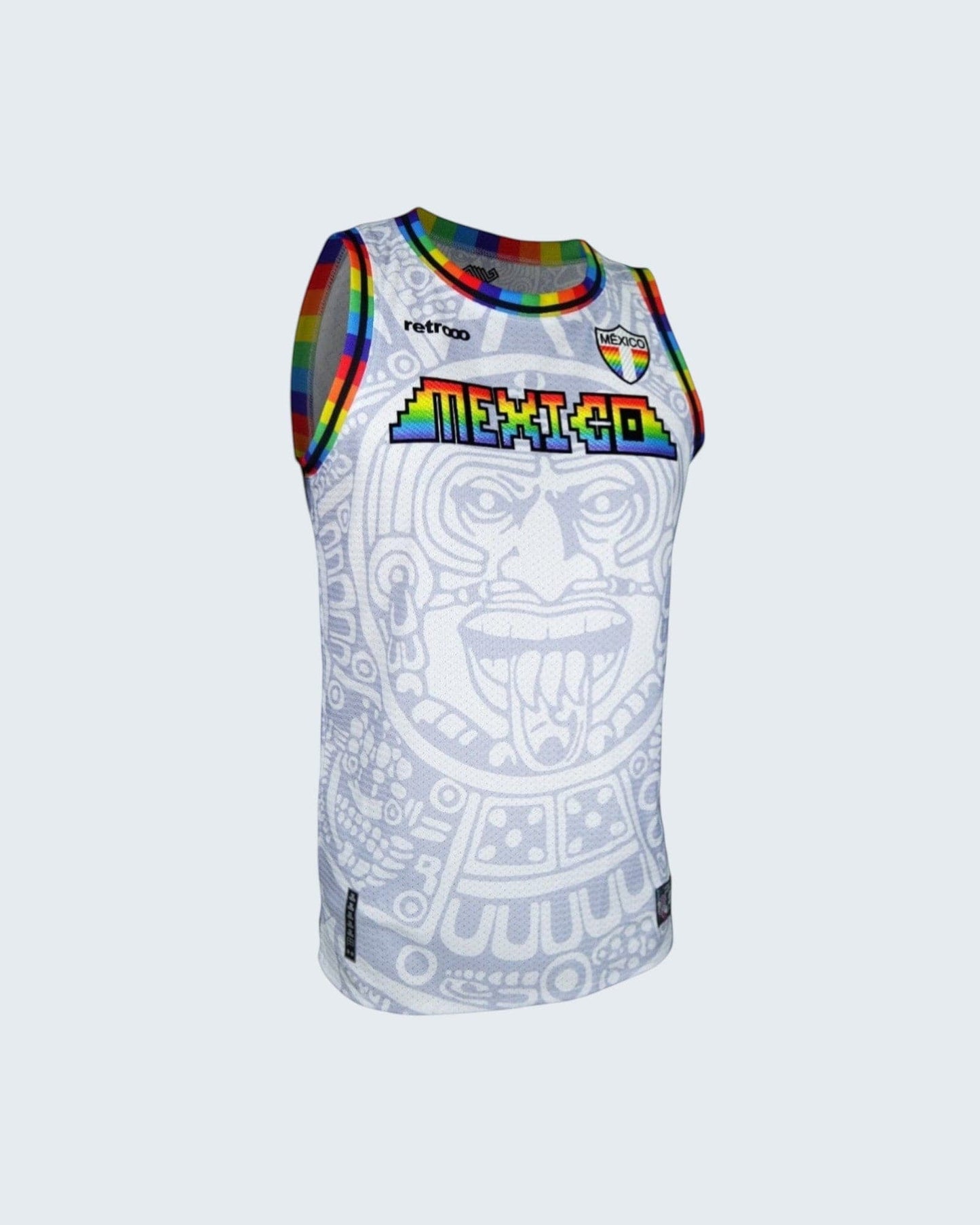 Retroooclothes Jersey Jersey Retrooo México Calendario Azteca Urbano PRIDE
