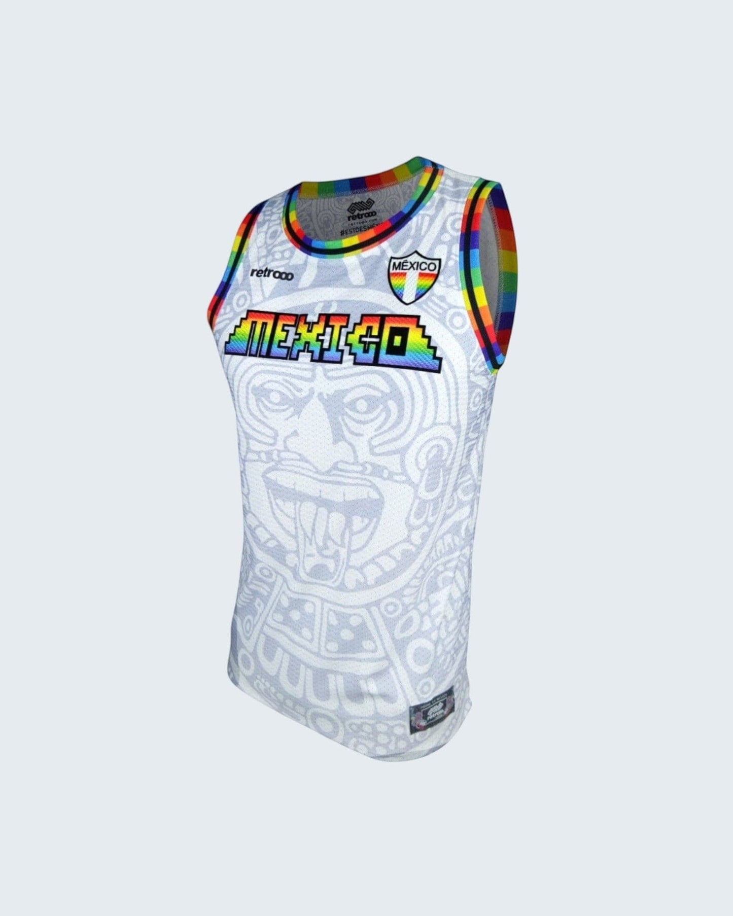 Retroooclothes Jersey Jersey Retrooo México Calendario Azteca Urbano PRIDE