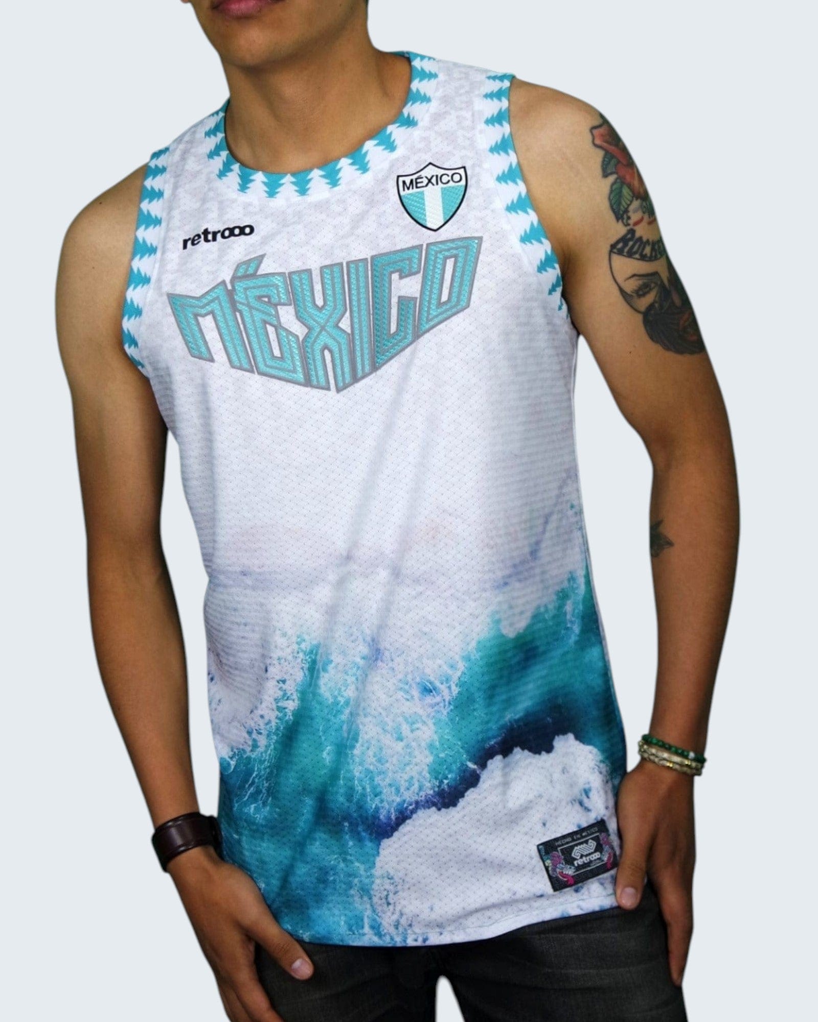 Retroooclothes Jersey Jersey Retrooo México Caribe Mexicano