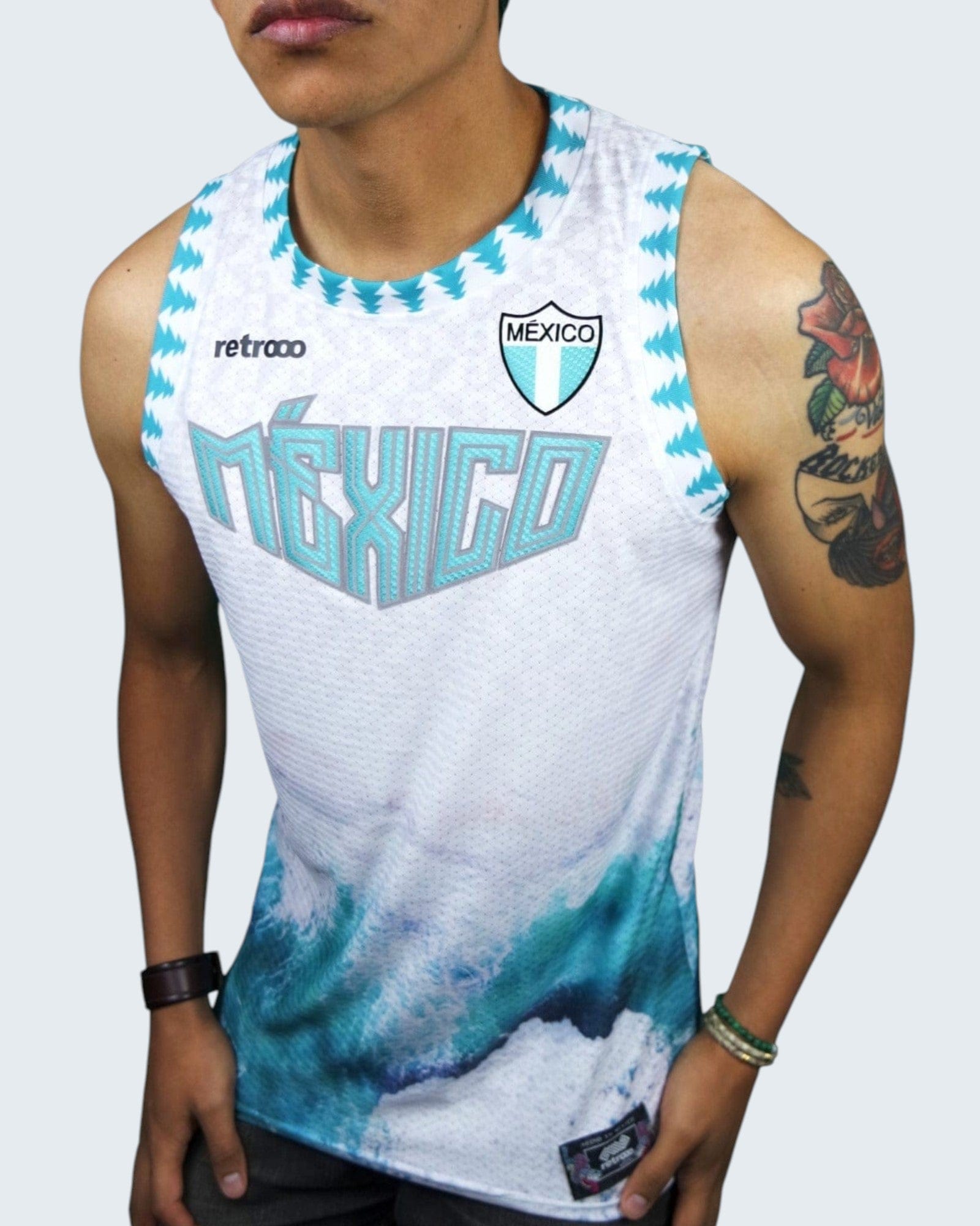Retroooclothes Jersey Jersey Retrooo México Caribe Mexicano