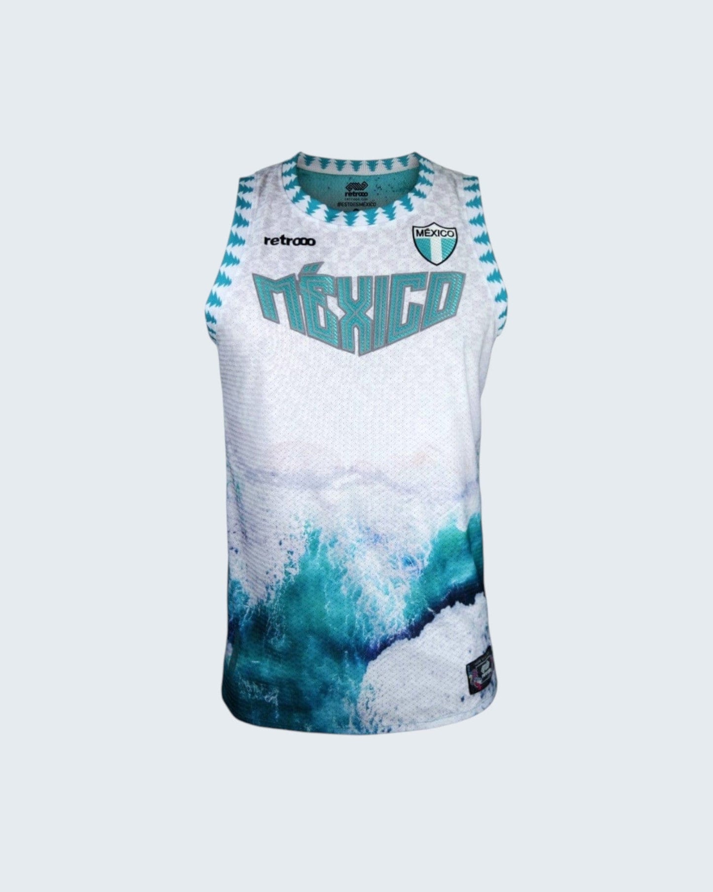 Retroooclothes Jersey Jersey Retrooo México Caribe Mexicano
