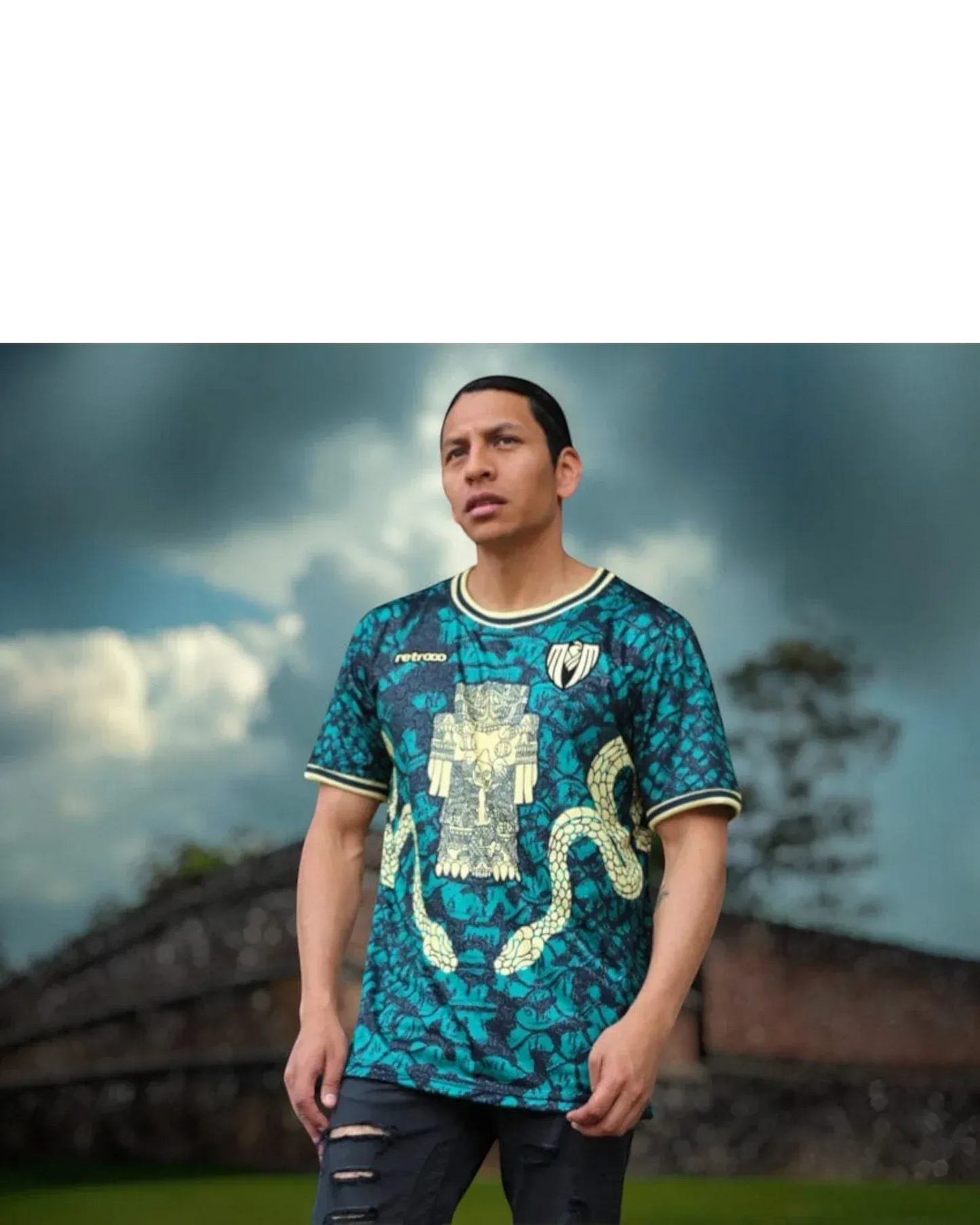 Retroooclothes Jersey Jersey Retrooo México Coatlicue - Madre Universal Mexica | Edición Limitada