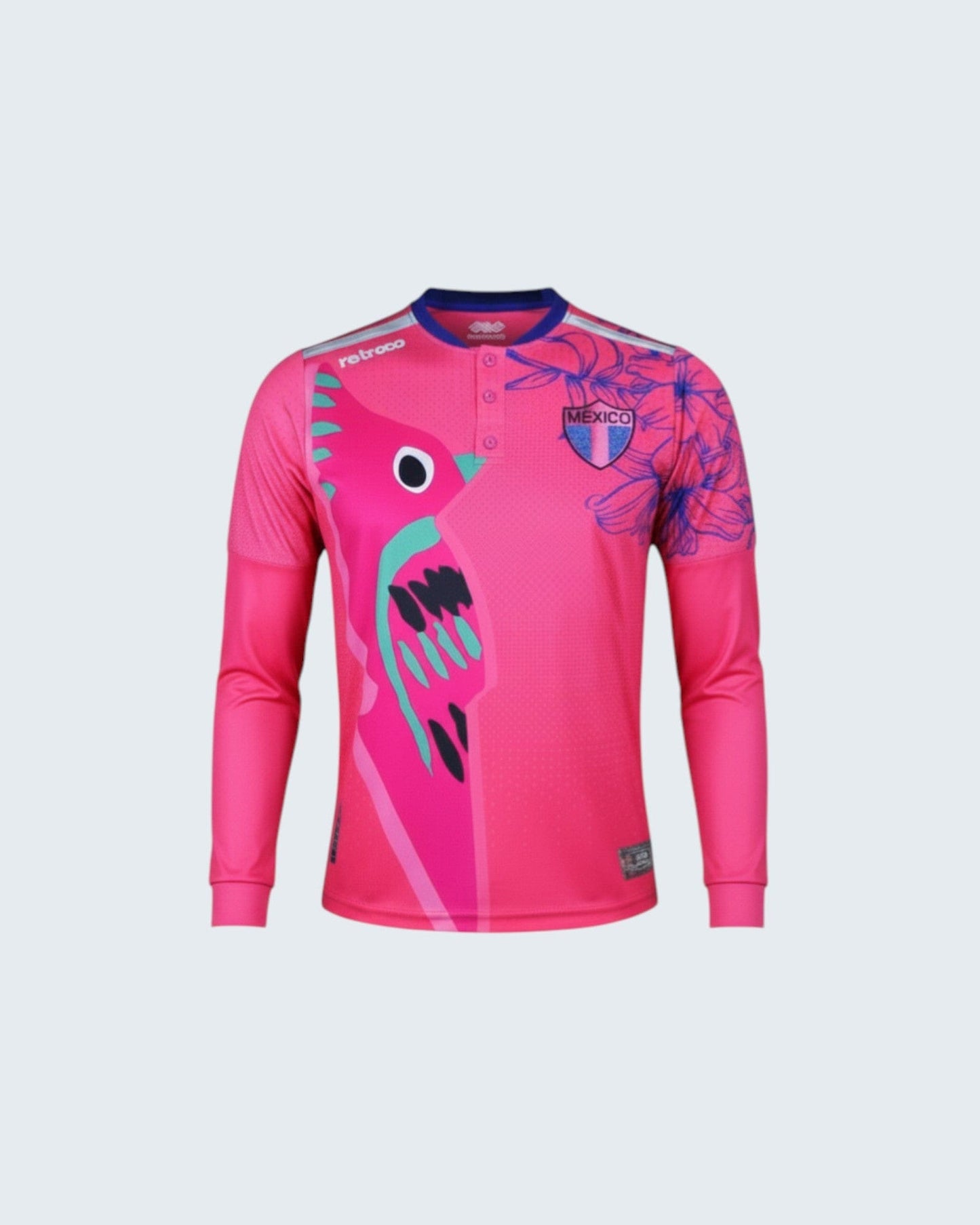 Retroooclothes Jersey Jersey Retrooo México Colibrí Art