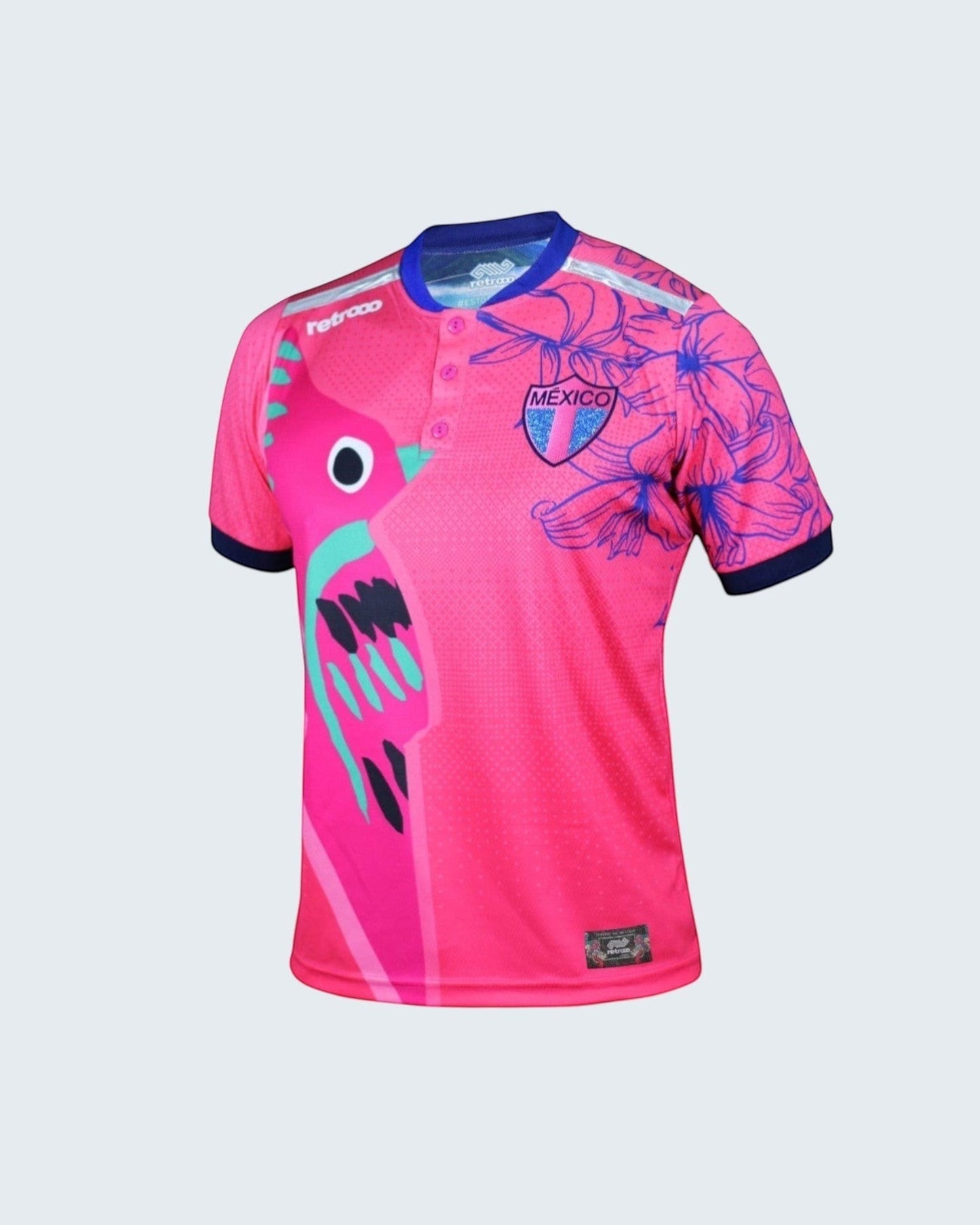 Retroooclothes Jersey Jersey Retrooo México Colibrí Art