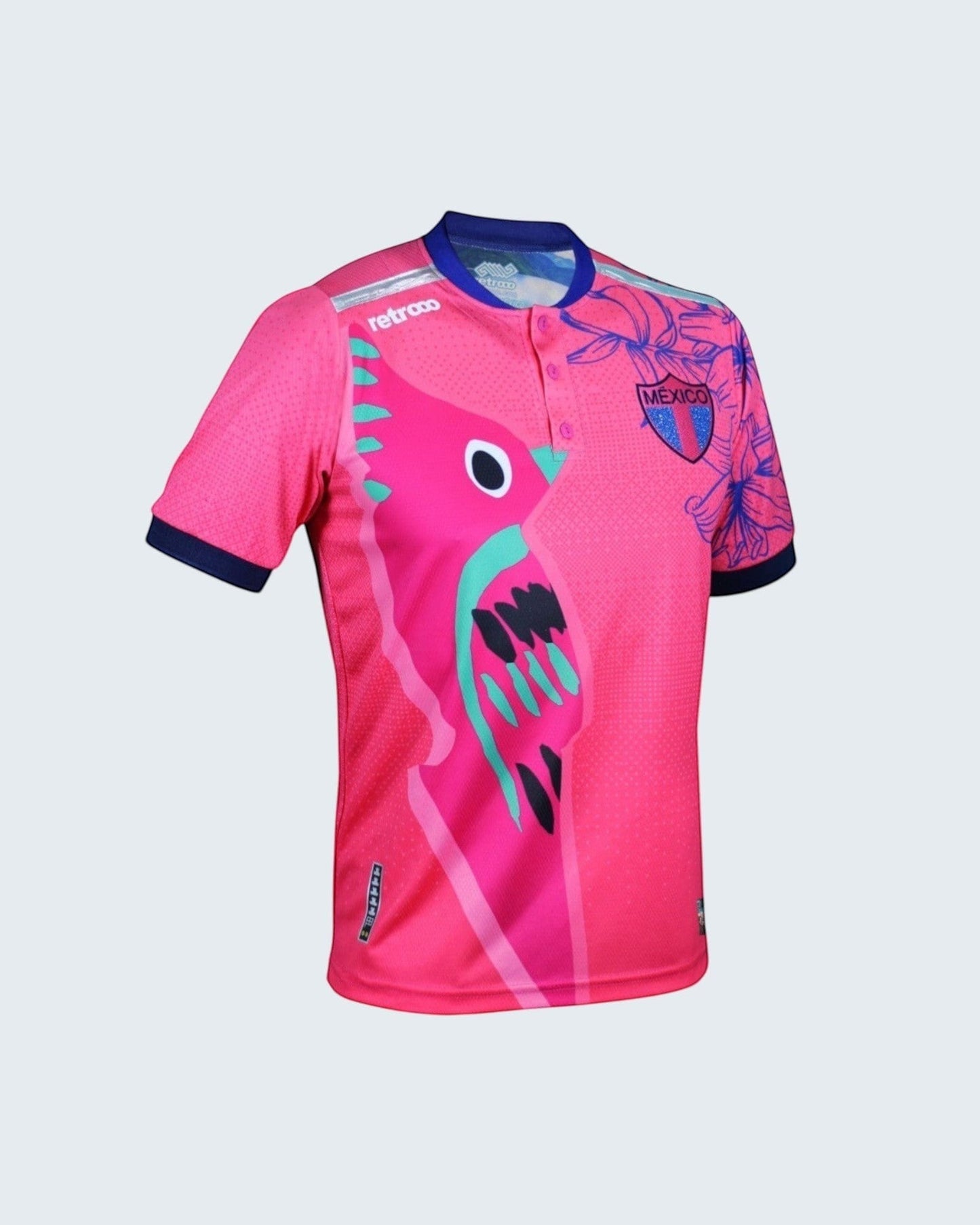 Retroooclothes Jersey Jersey Retrooo México Colibrí Art