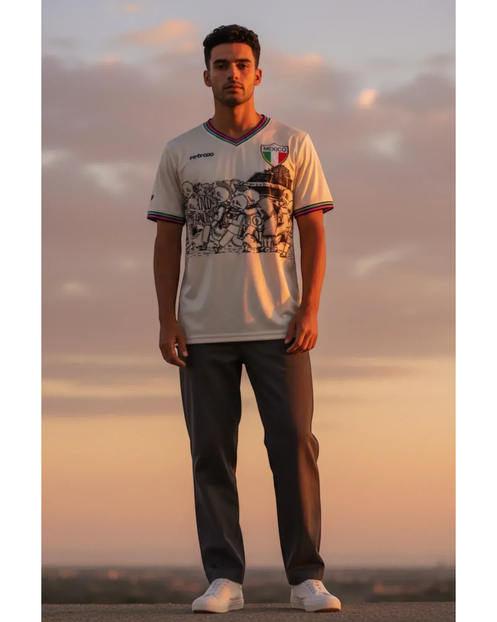 Retroooclothes Jersey Jersey Retrooo México Día de Muertos