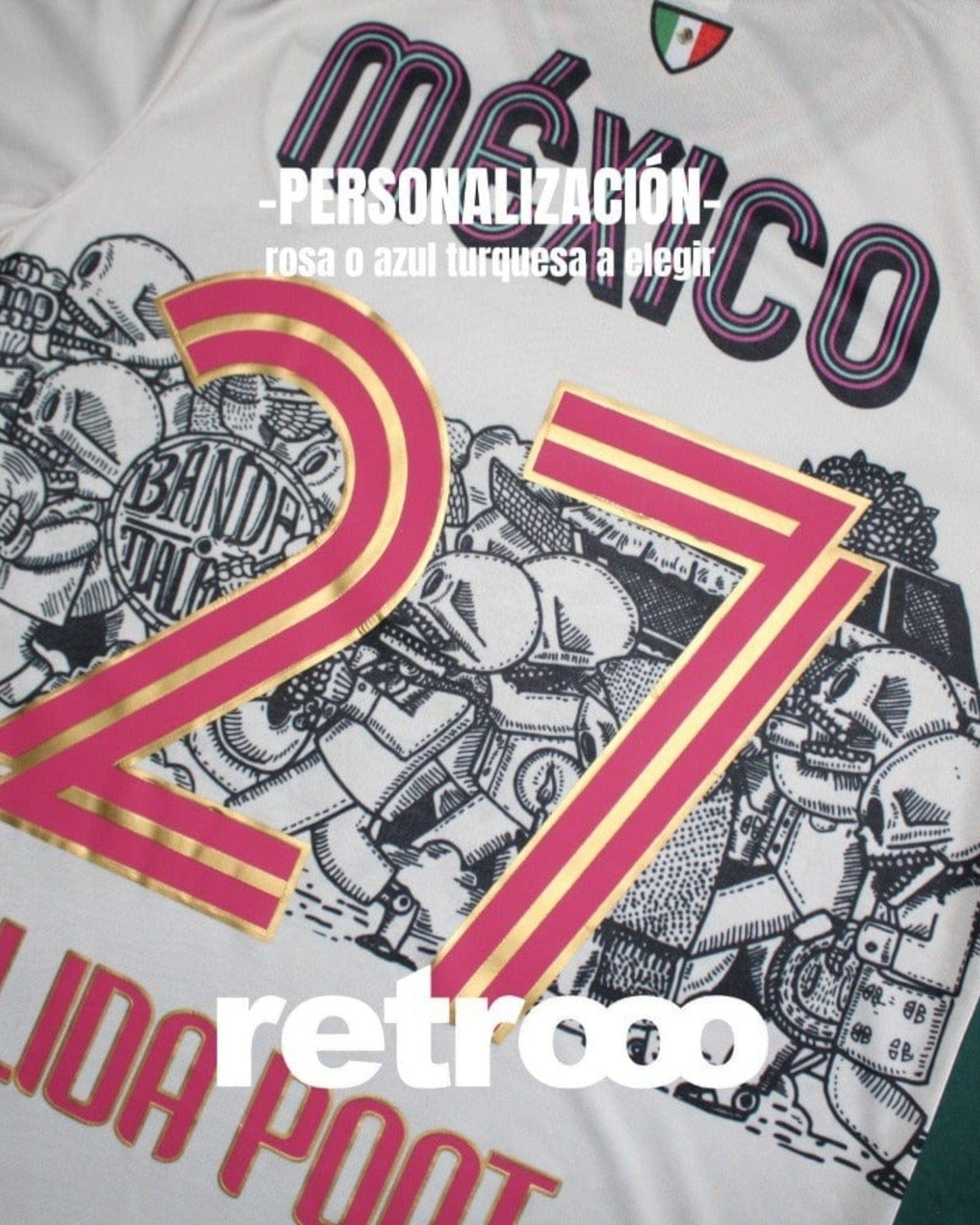 Retroooclothes Jersey Jersey Retrooo México Día de Muertos