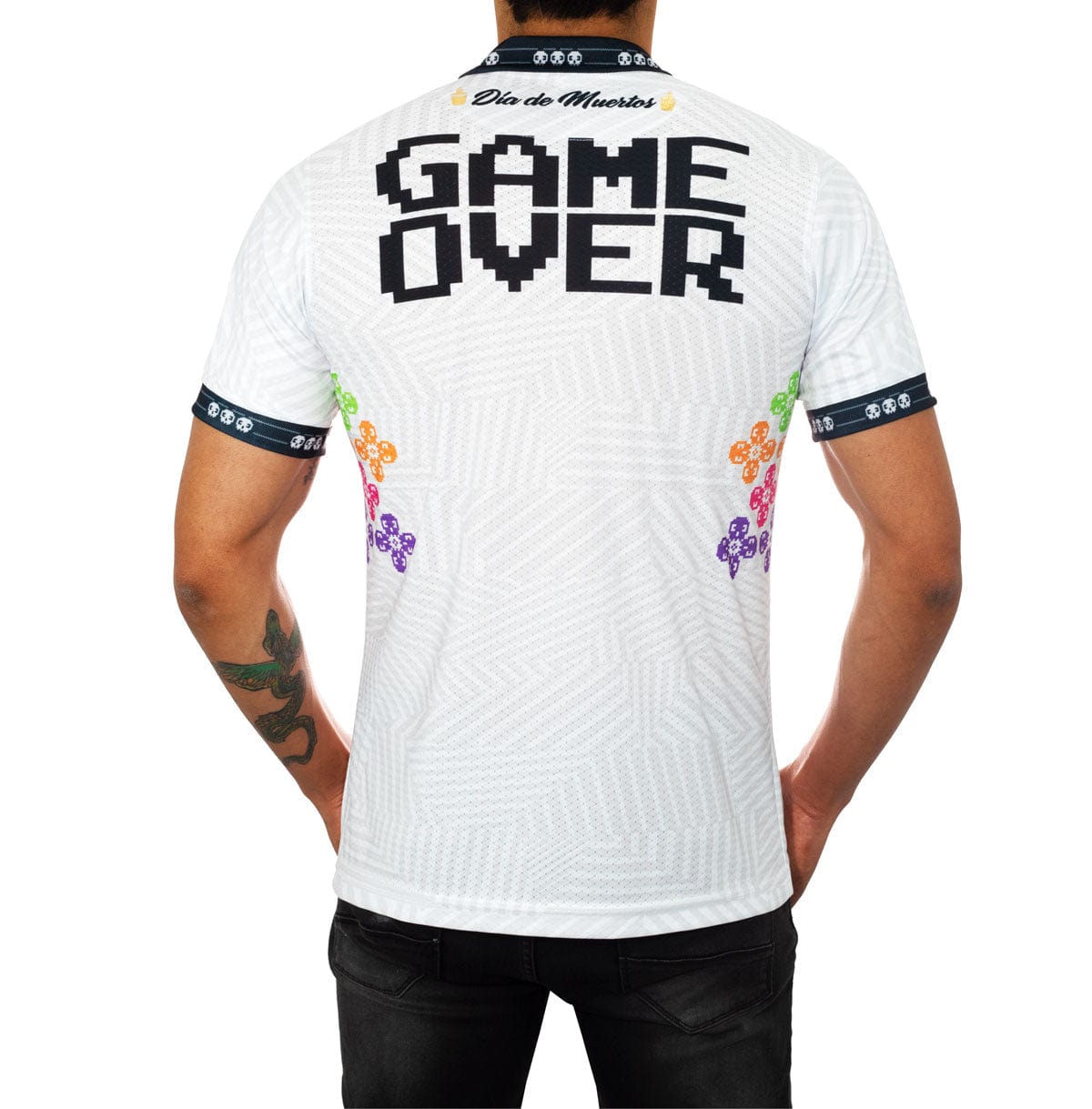 Retroooclothes Jersey Jersey Retrooo México Día de Muertos Maquinitas