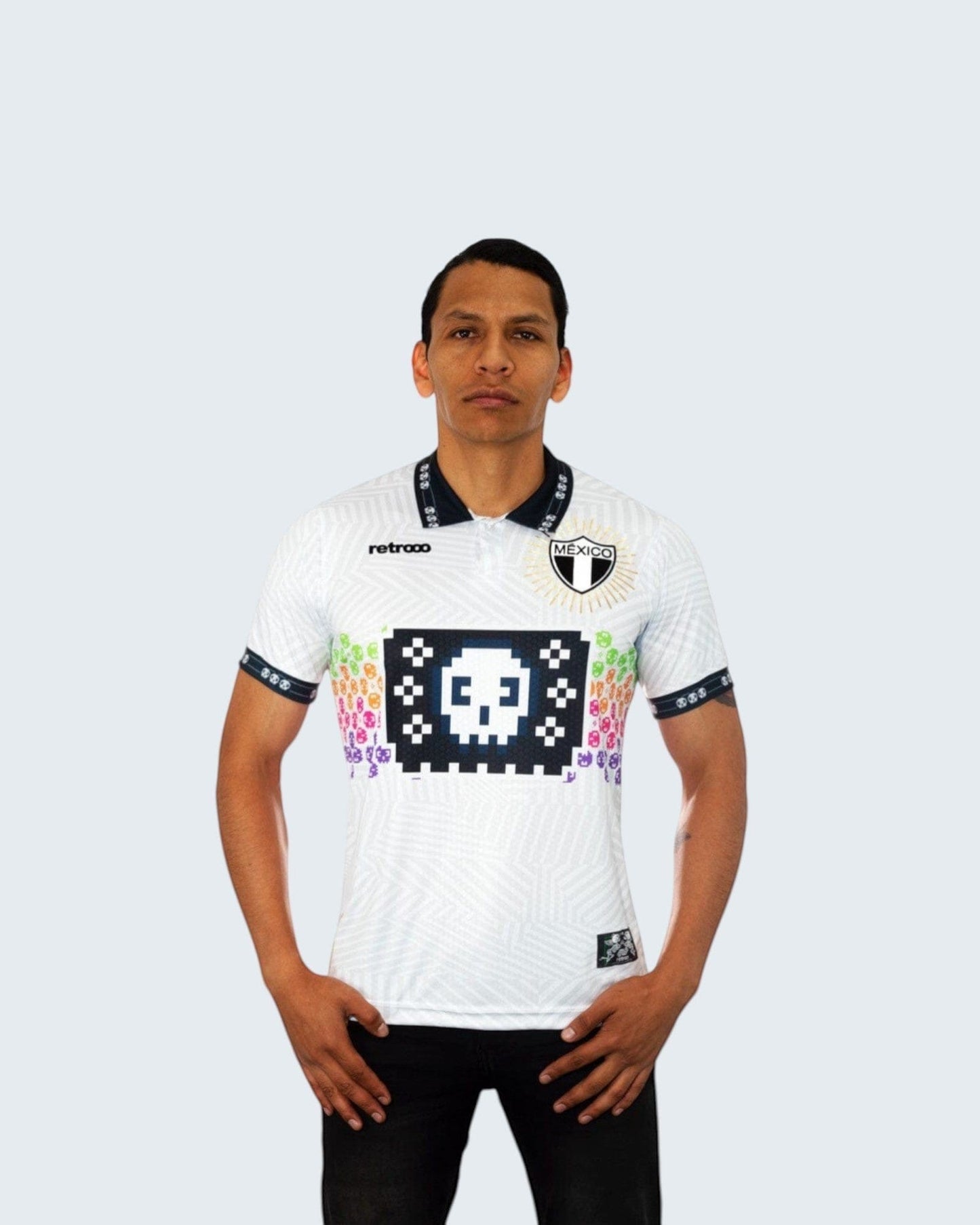 Retroooclothes Jersey Jersey Retrooo México Día de Muertos Maquinitas