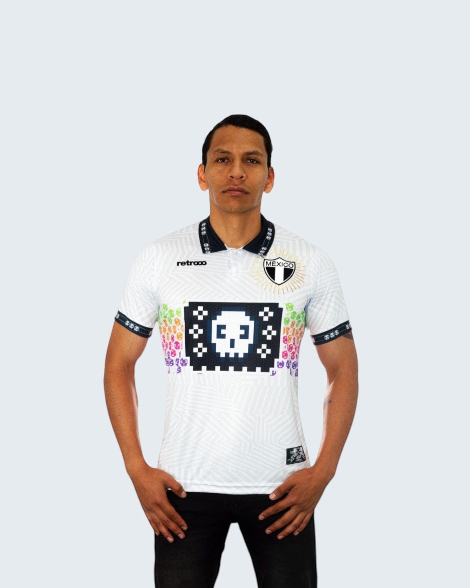 Retroooclothes Jersey Jersey Retrooo México Día de Muertos Maquinitas
