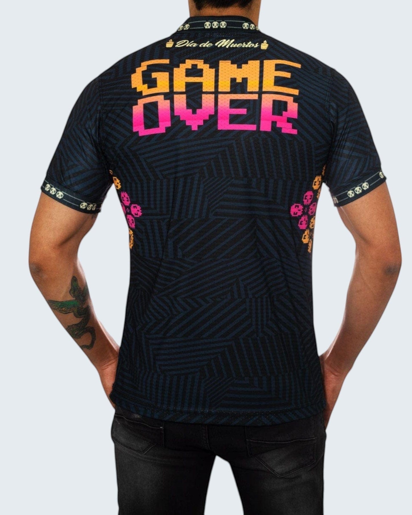 Retroooclothes Jersey Jersey Retrooo México Día de Muertos Maquinitas