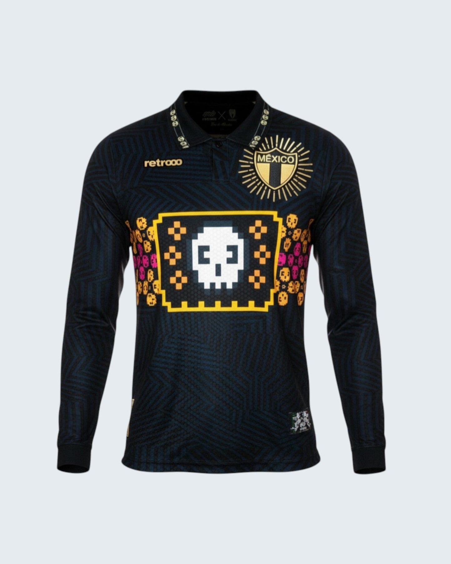 Retroooclothes Jersey Jersey Retrooo México Día de Muertos Maquinitas