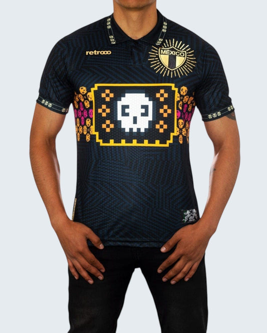 Retroooclothes Jersey Jersey Retrooo México Día de Muertos Maquinitas