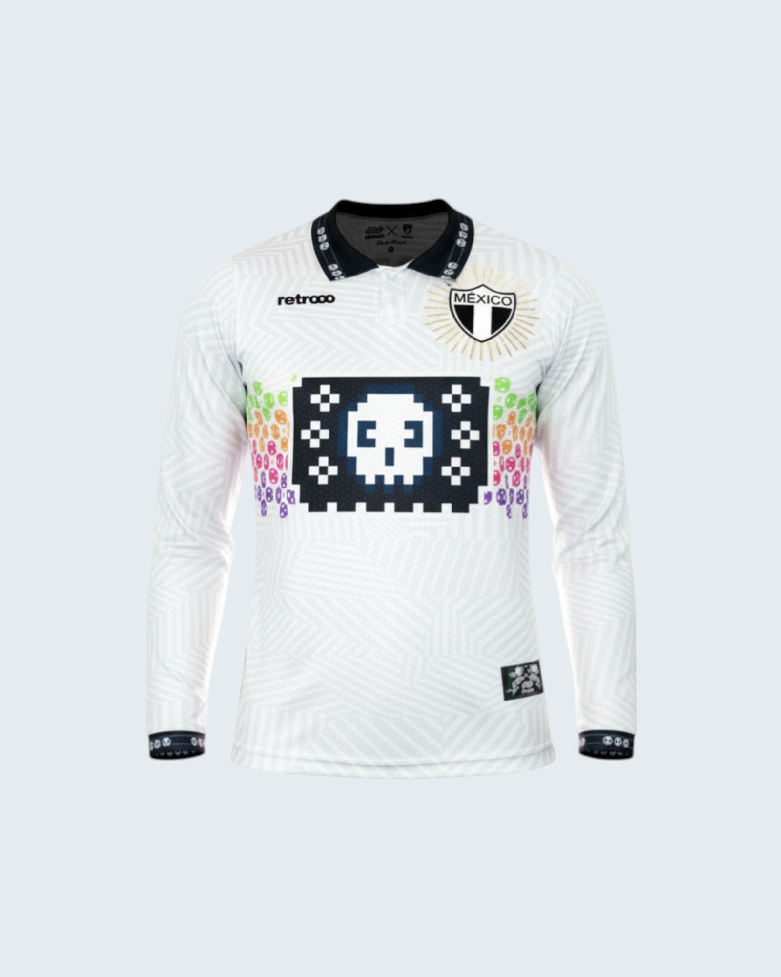 Retroooclothes Jersey Jersey Retrooo México Día de Muertos Maquinitas