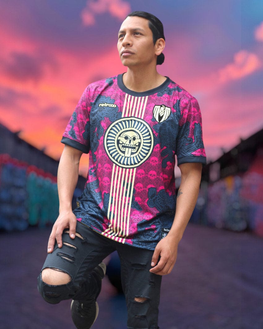 Retroooclothes Jersey Jersey Retrooo México - Edición Tzompantli | Cultura Prehispánica Auténtica