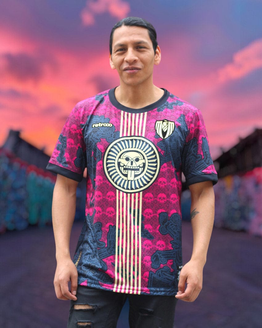 Retroooclothes Jersey Jersey Retrooo México - Edición Tzompantli | Cultura Prehispánica Auténtica