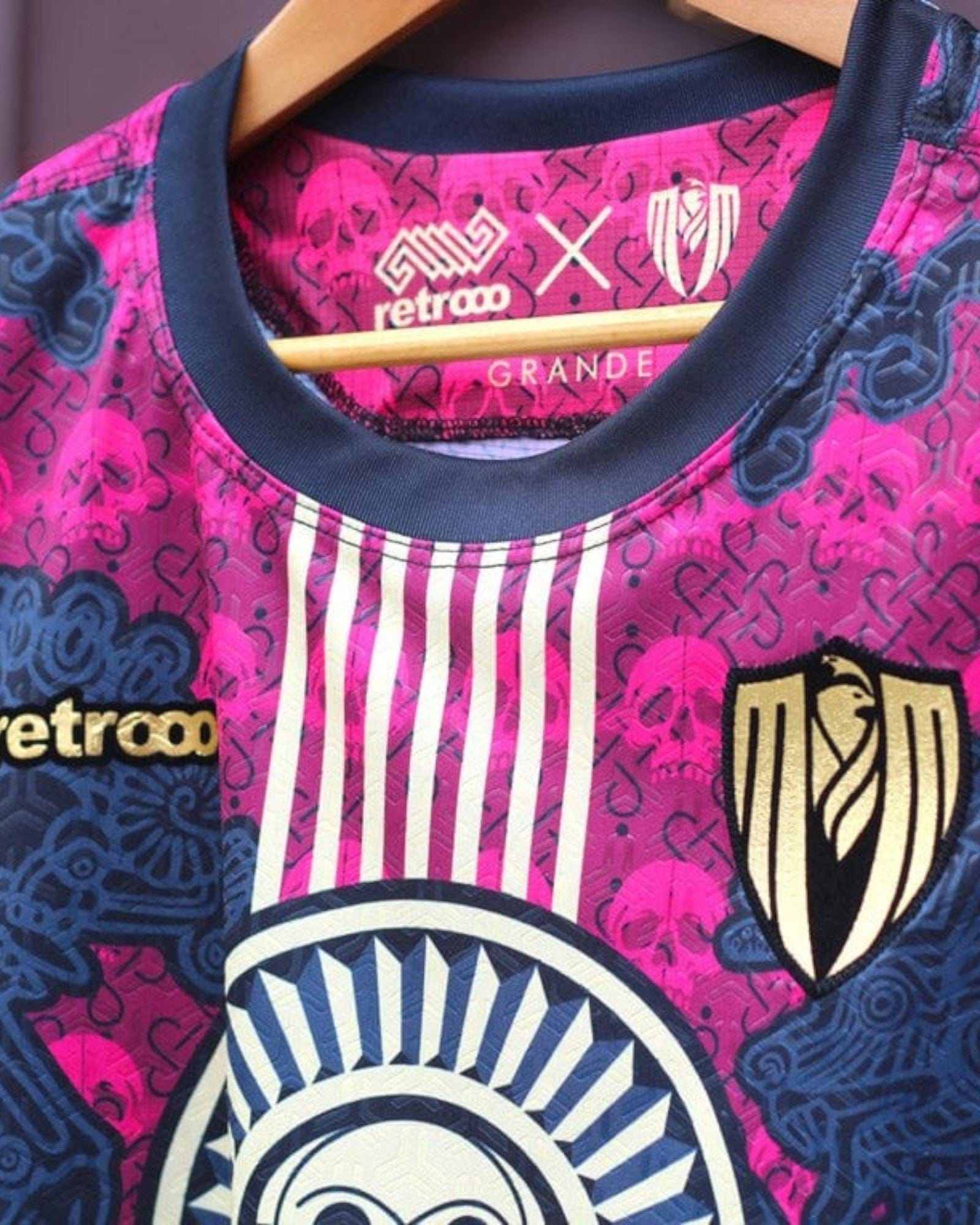 Retroooclothes Jersey Jersey Retrooo México - Edición Tzompantli | Cultura Prehispánica Auténtica