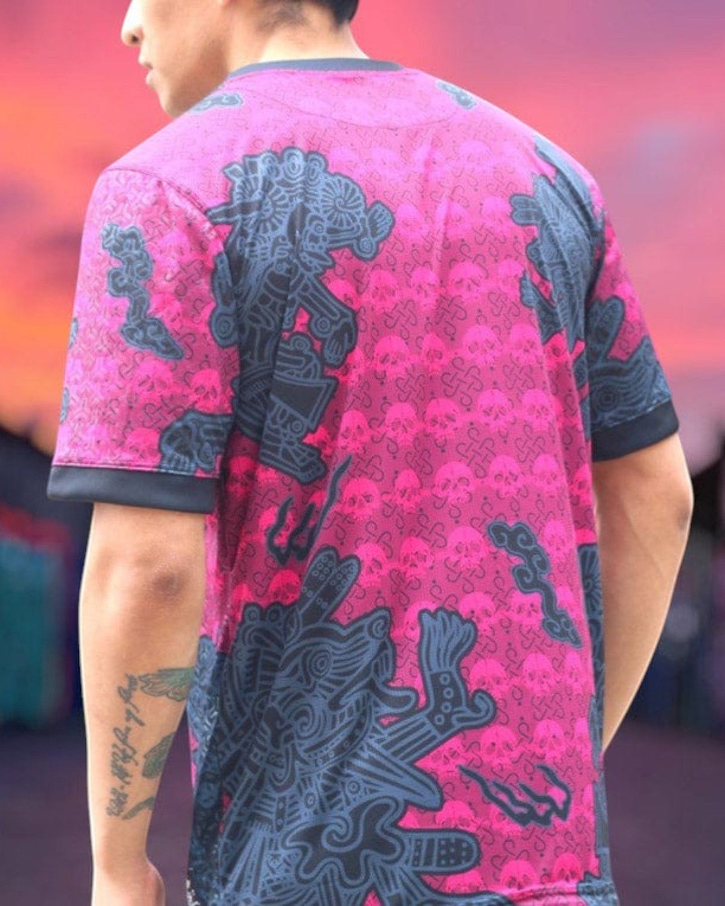 Retroooclothes Jersey Jersey Retrooo México - Edición Tzompantli | Cultura Prehispánica Auténtica