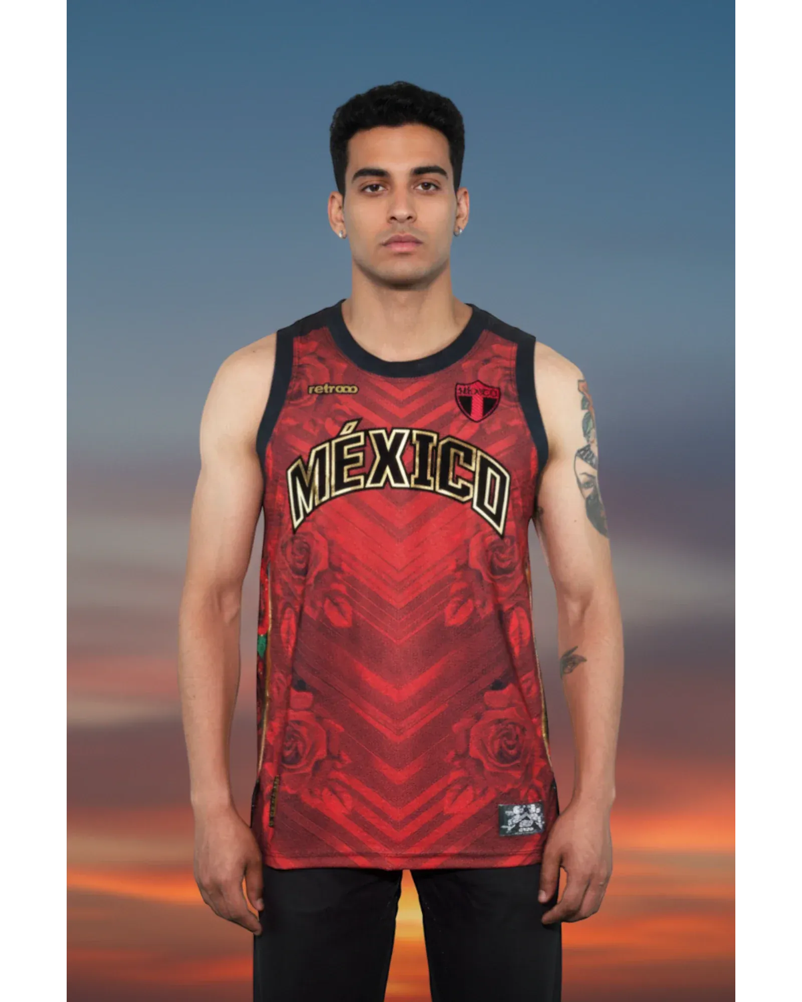 Retroooclothes Jersey Jersey Retrooo México Ft. JMV Designs Rosas