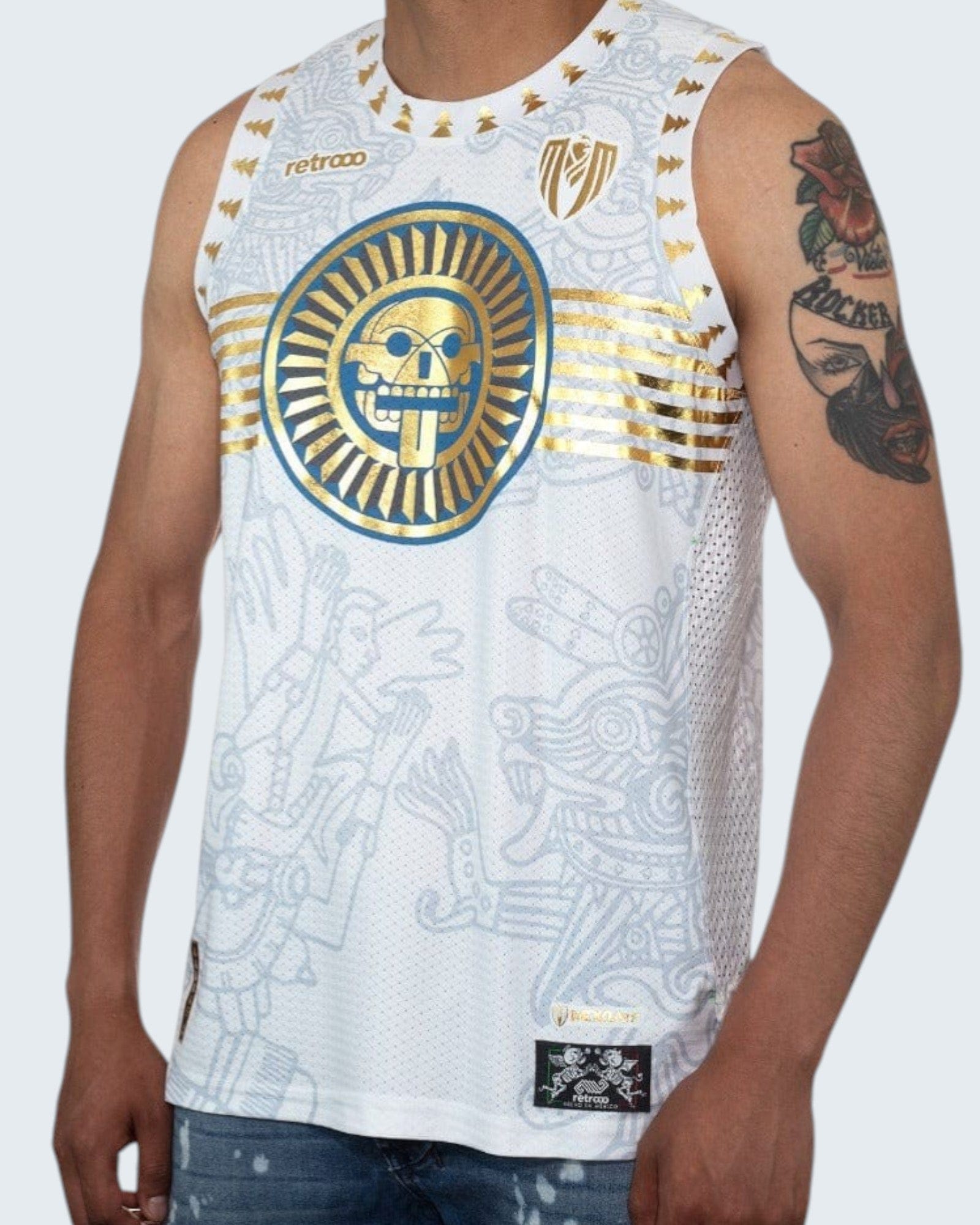 Retroooclothes Jersey Jersey Retrooo México Ft. Mexclart Mictlán