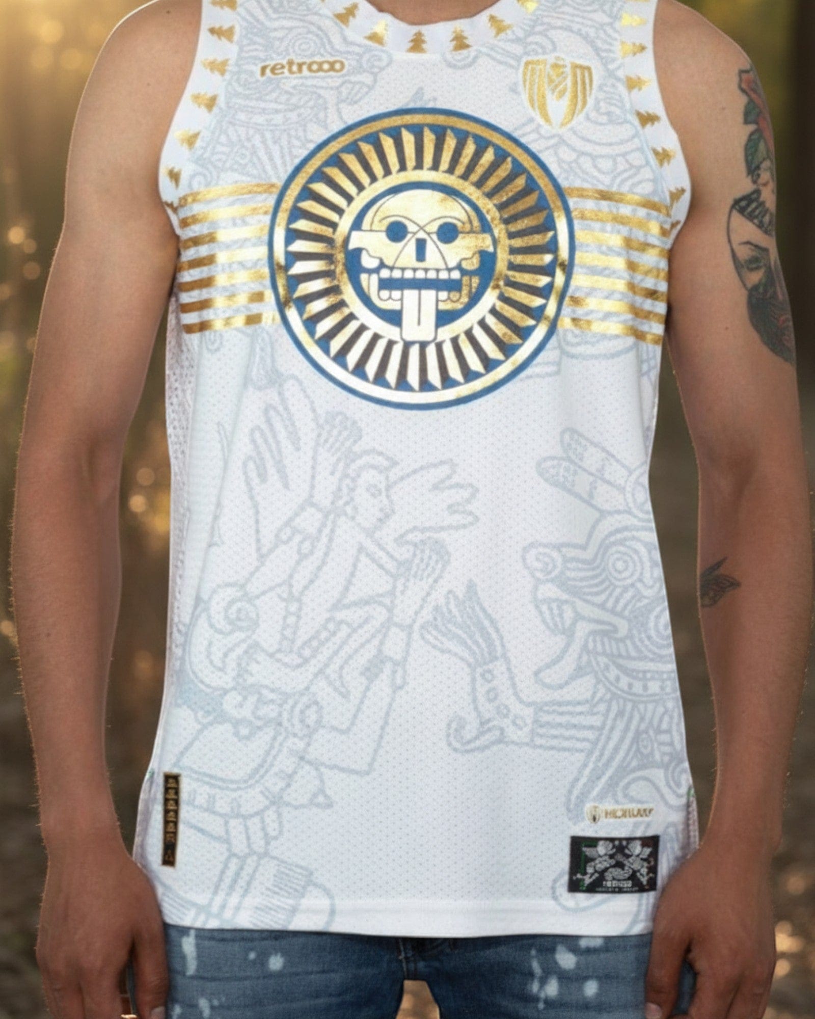 Retroooclothes Jersey Jersey Retrooo México Ft. Mexclart Mictlán