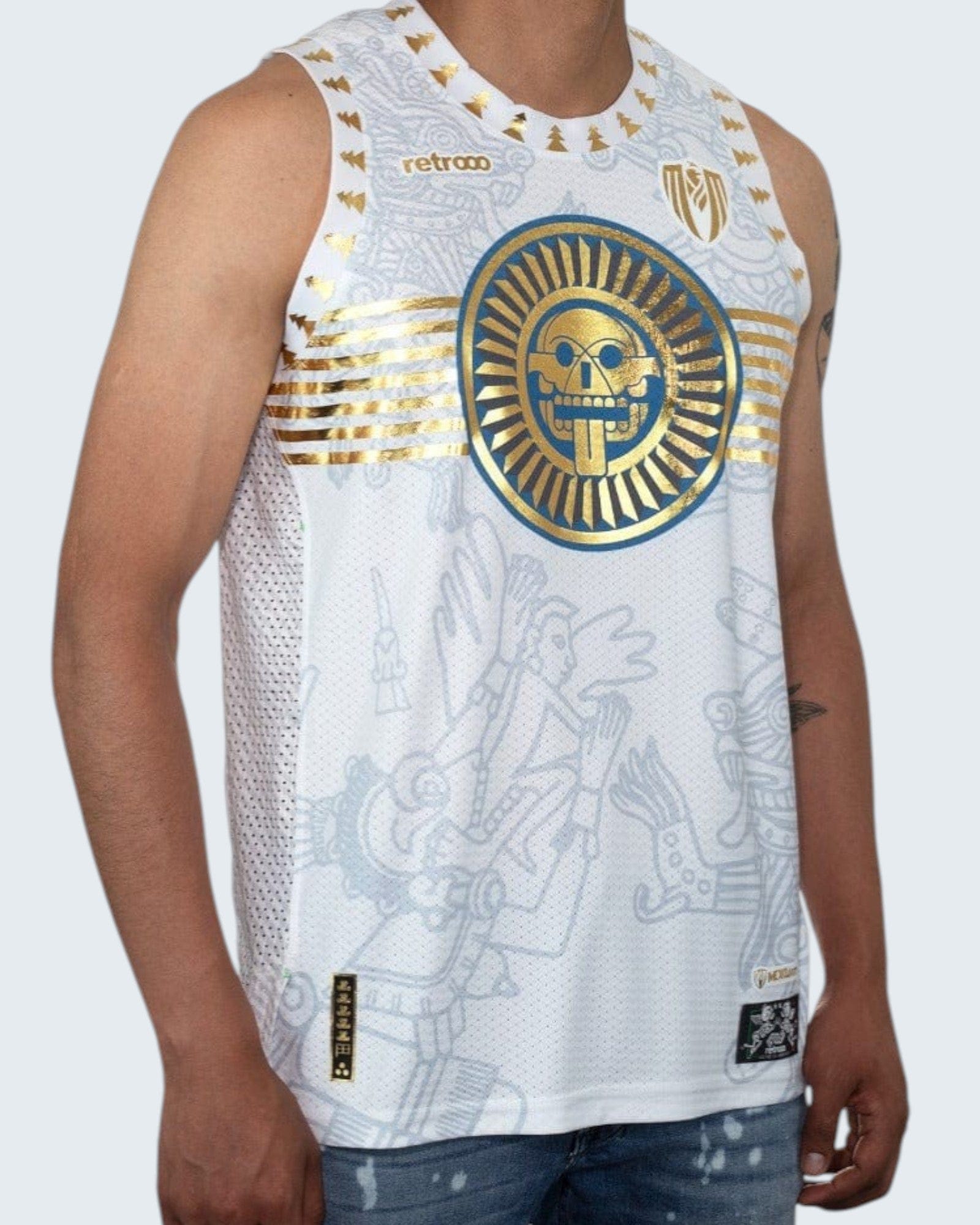 Retroooclothes Jersey Jersey Retrooo México Ft. Mexclart Mictlán