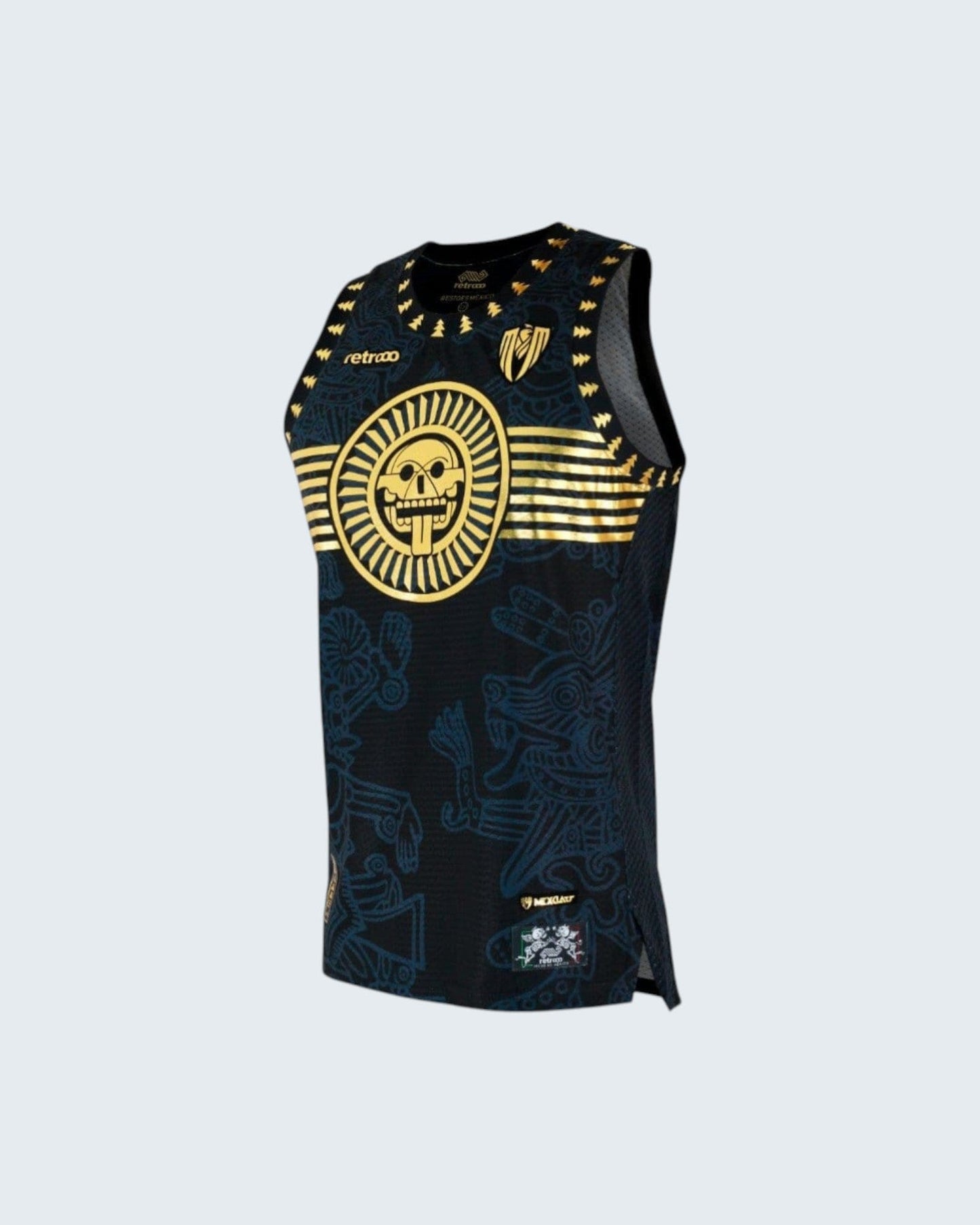 Retroooclothes Jersey Jersey Retrooo México Ft. Mexclart Mictlán